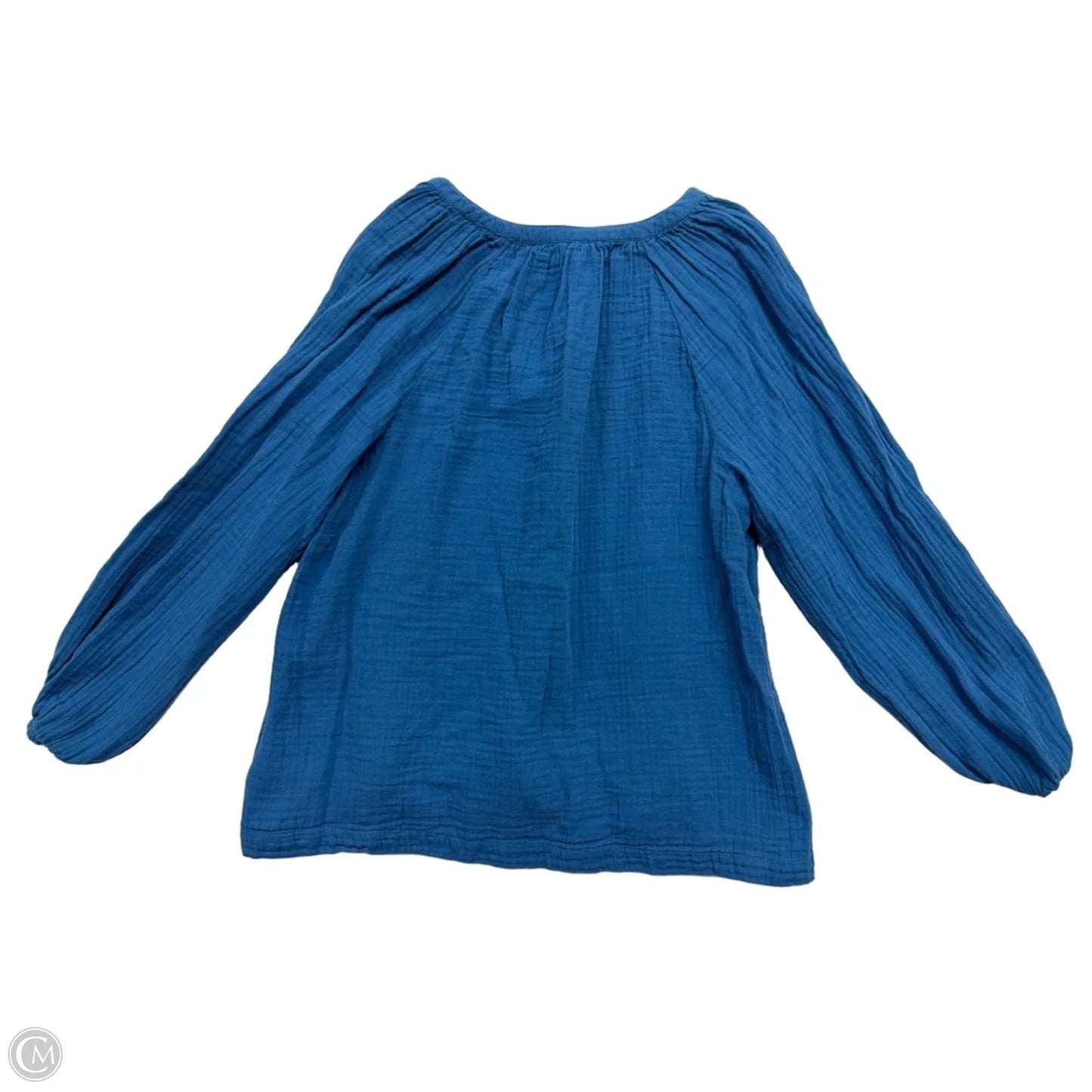 Top Long Sleeve By Old Navy In Blue, Size: L