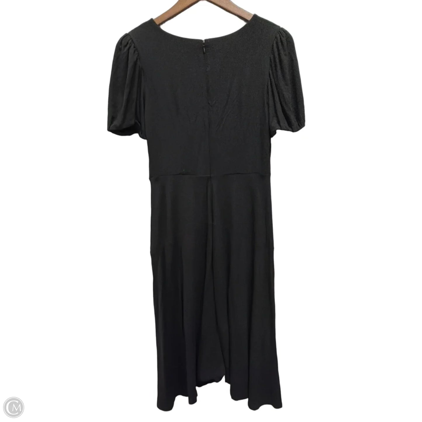 Dress Casual Midi By Loft In Black, Size: Xs