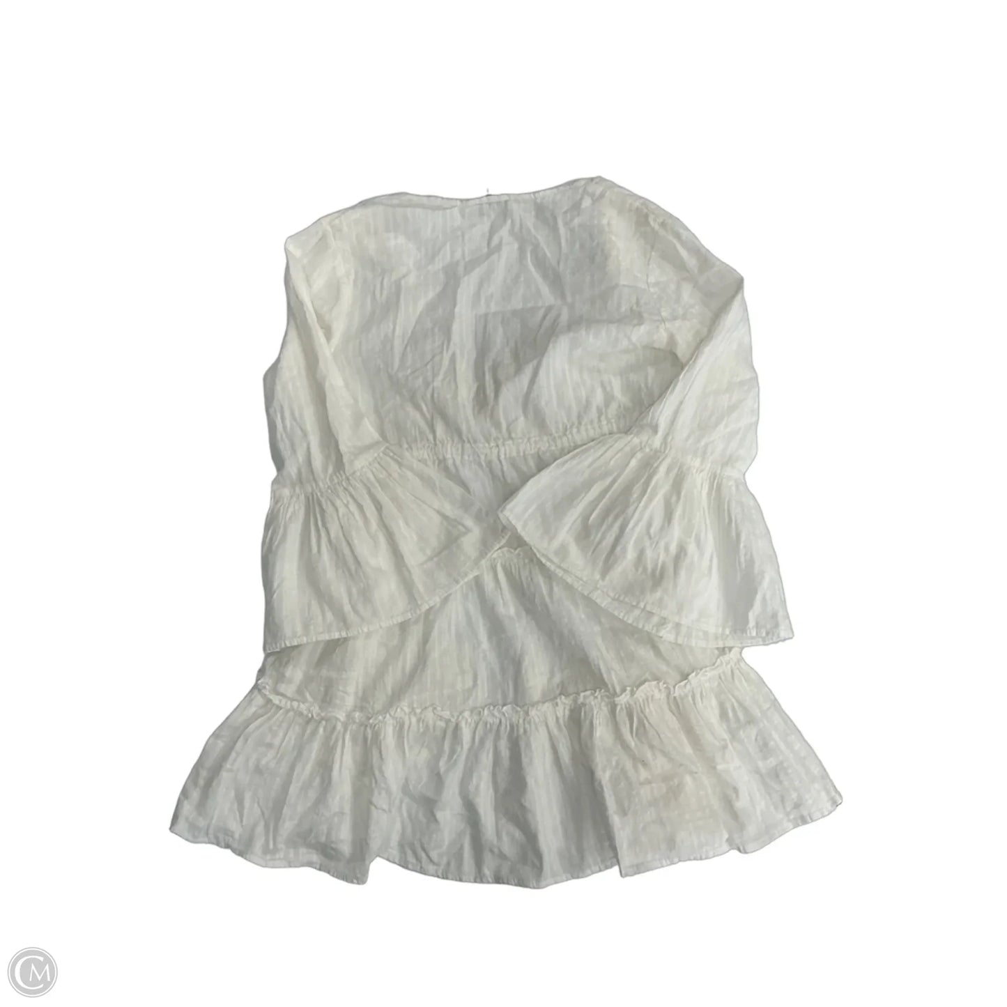 Swimwear Cover-up By Clothes Mentor In White, Size: S
