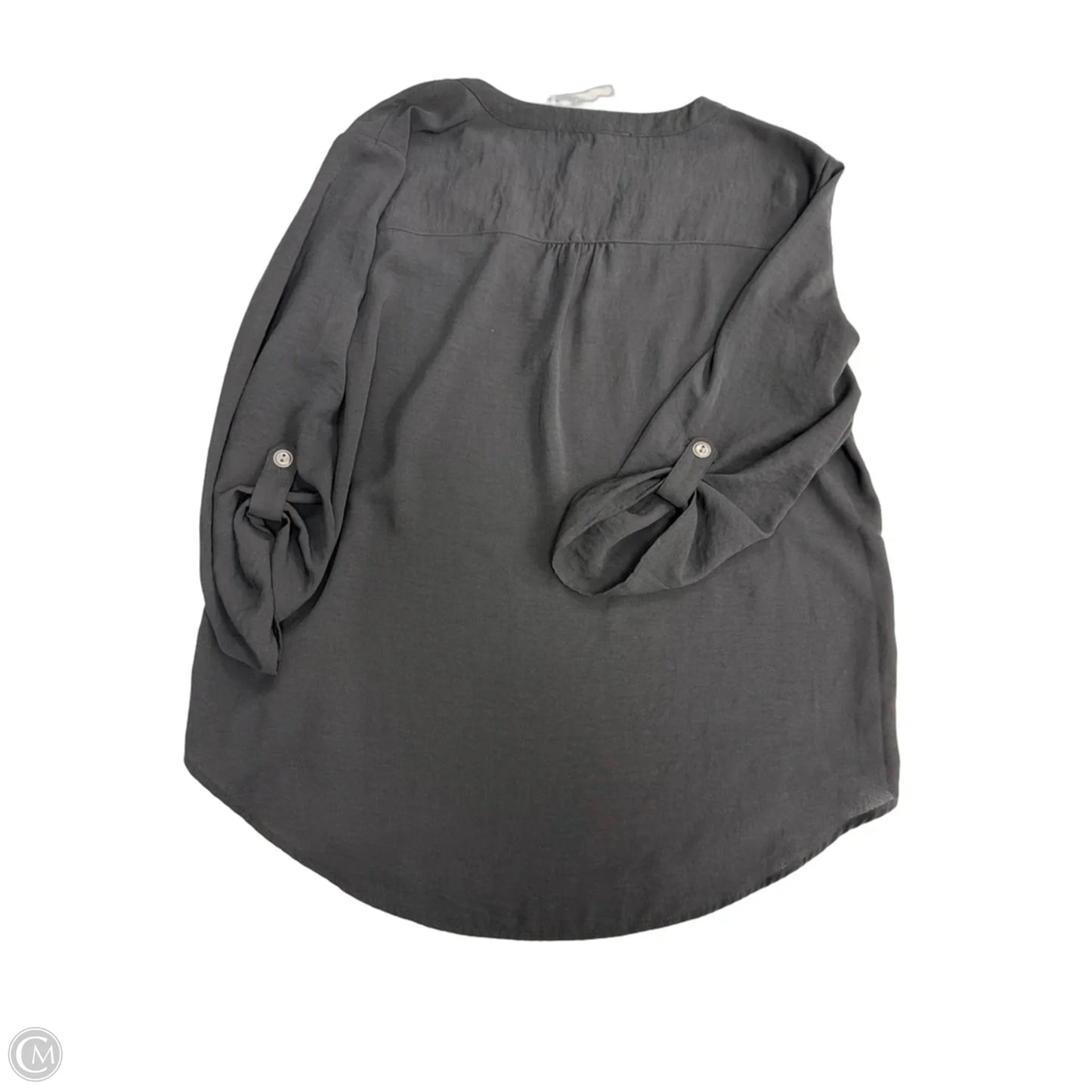 Top 3/4 Sleeve By Maurices In Black, Size: L