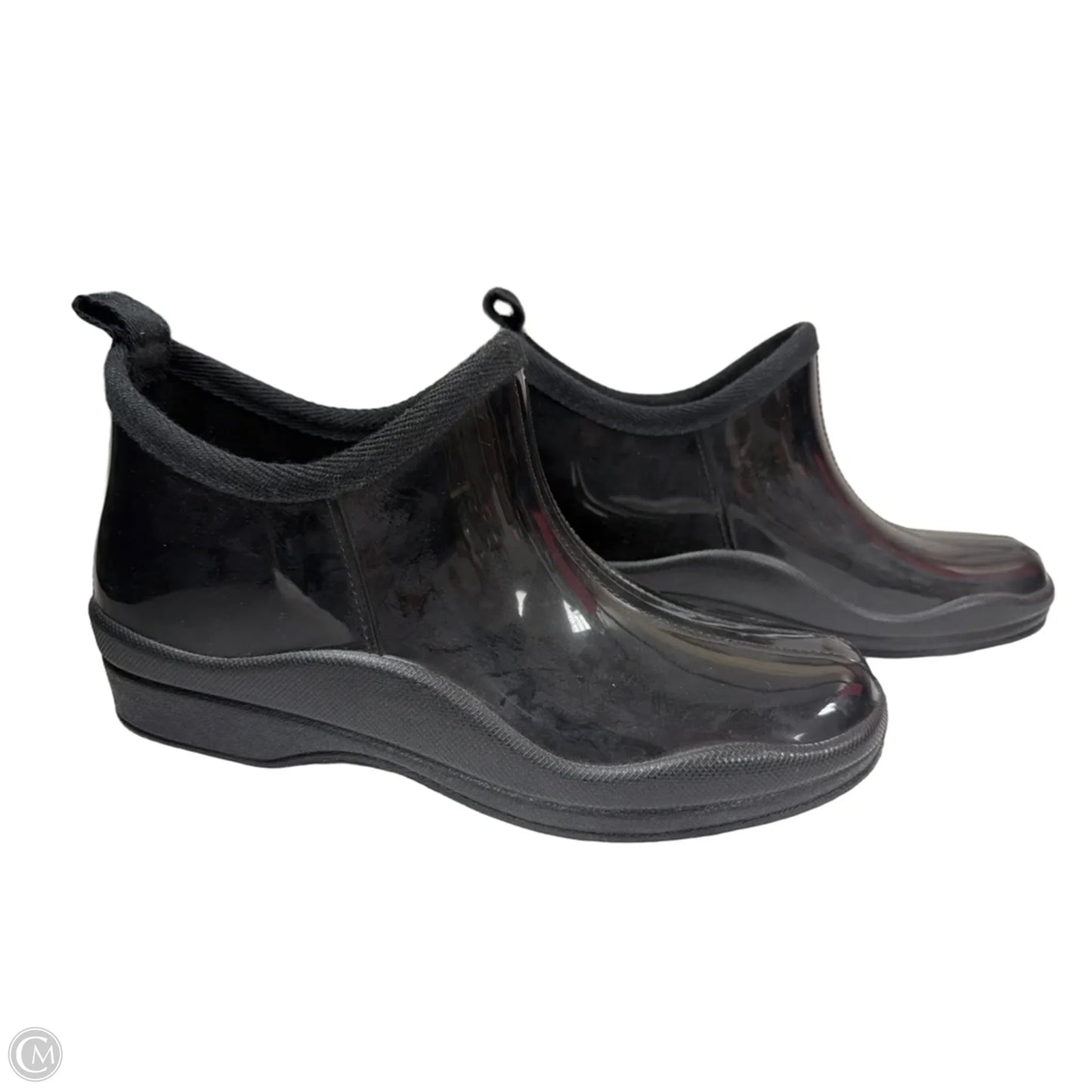 Boots Rain By Clothes Mentor In Black, Size: 10