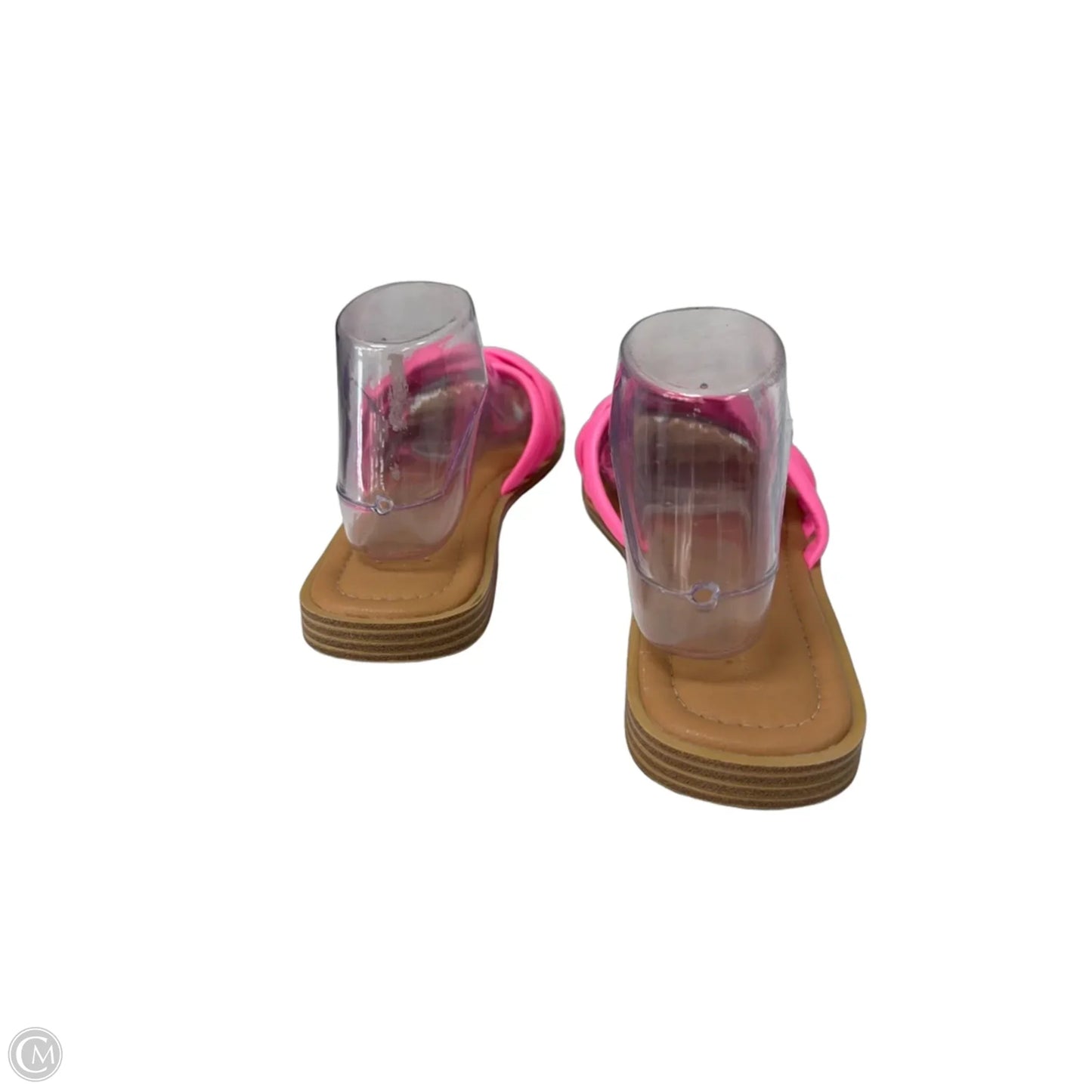 Sandals Flats By Universal Thread In Pink, Size: 10