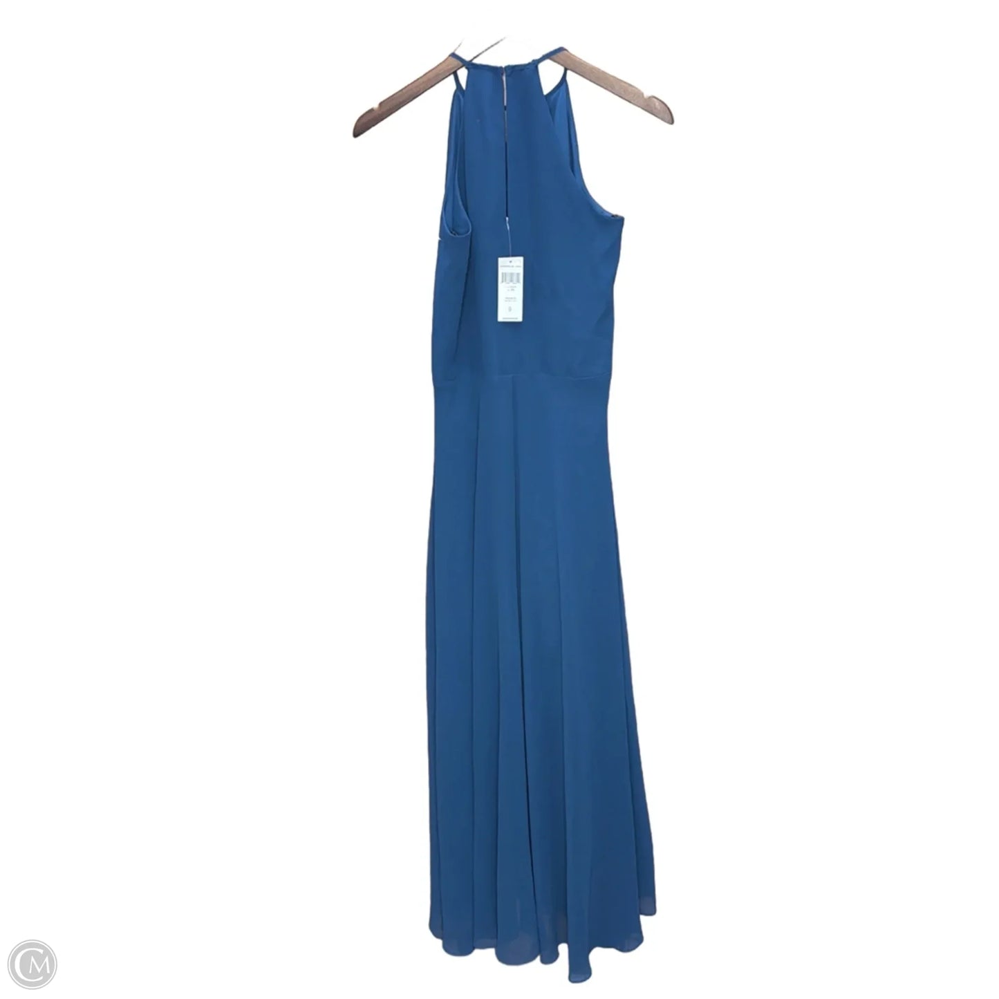 Dress Casual Maxi By Bcbg In Blue, Size: Xs