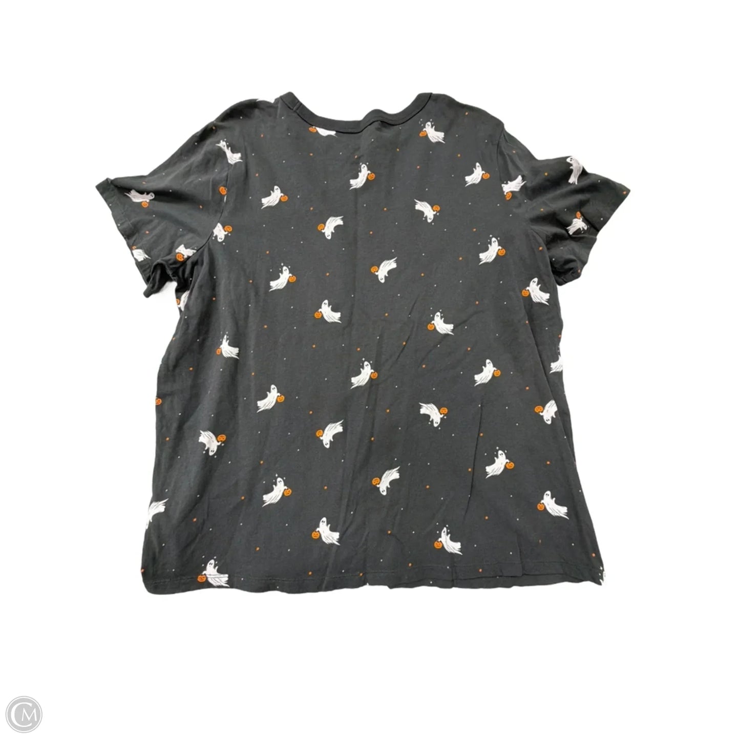Top Short Sleeve By Old Navy In Grey, Size: Xl