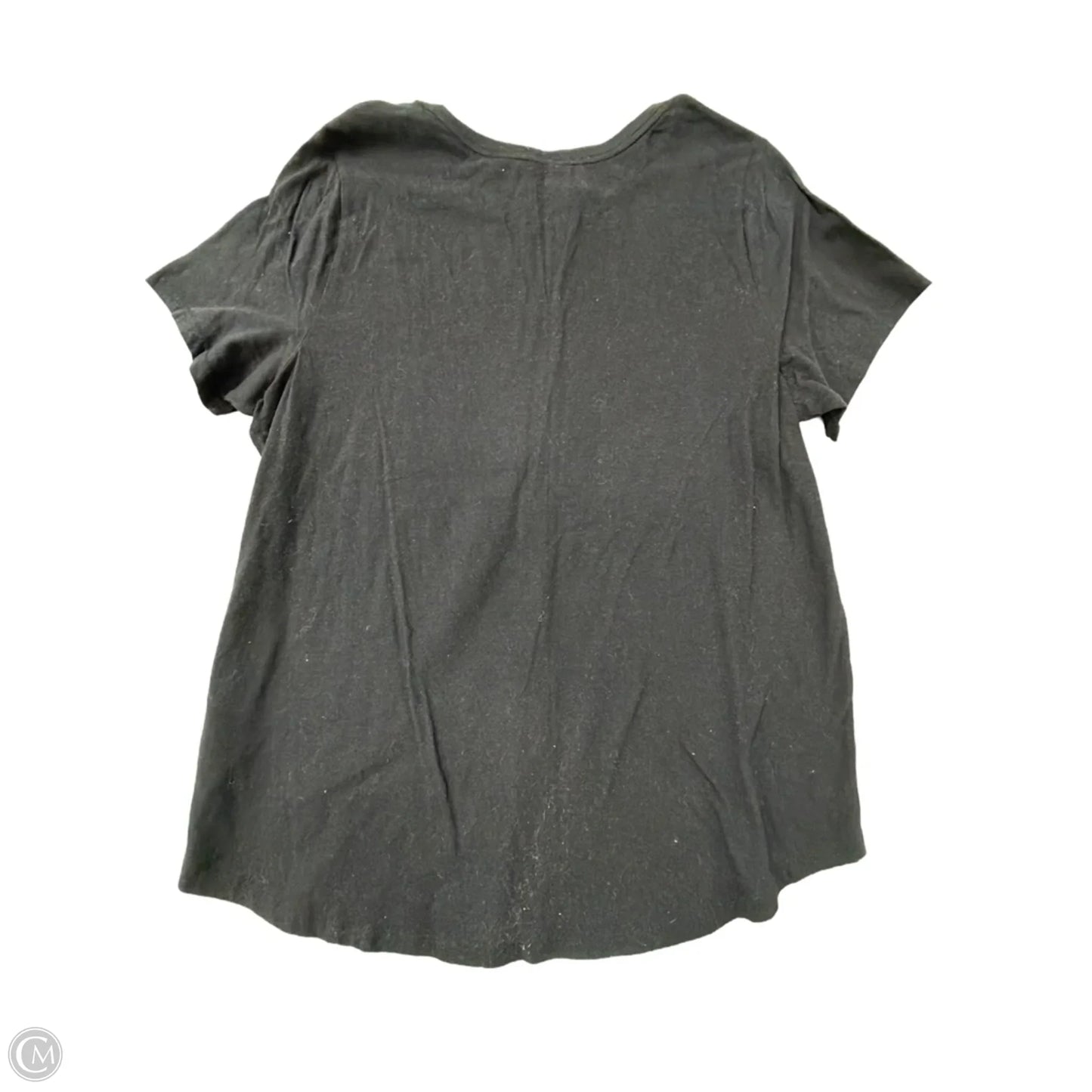 Top Short Sleeve By Old Navy In Black, Size: Xl
