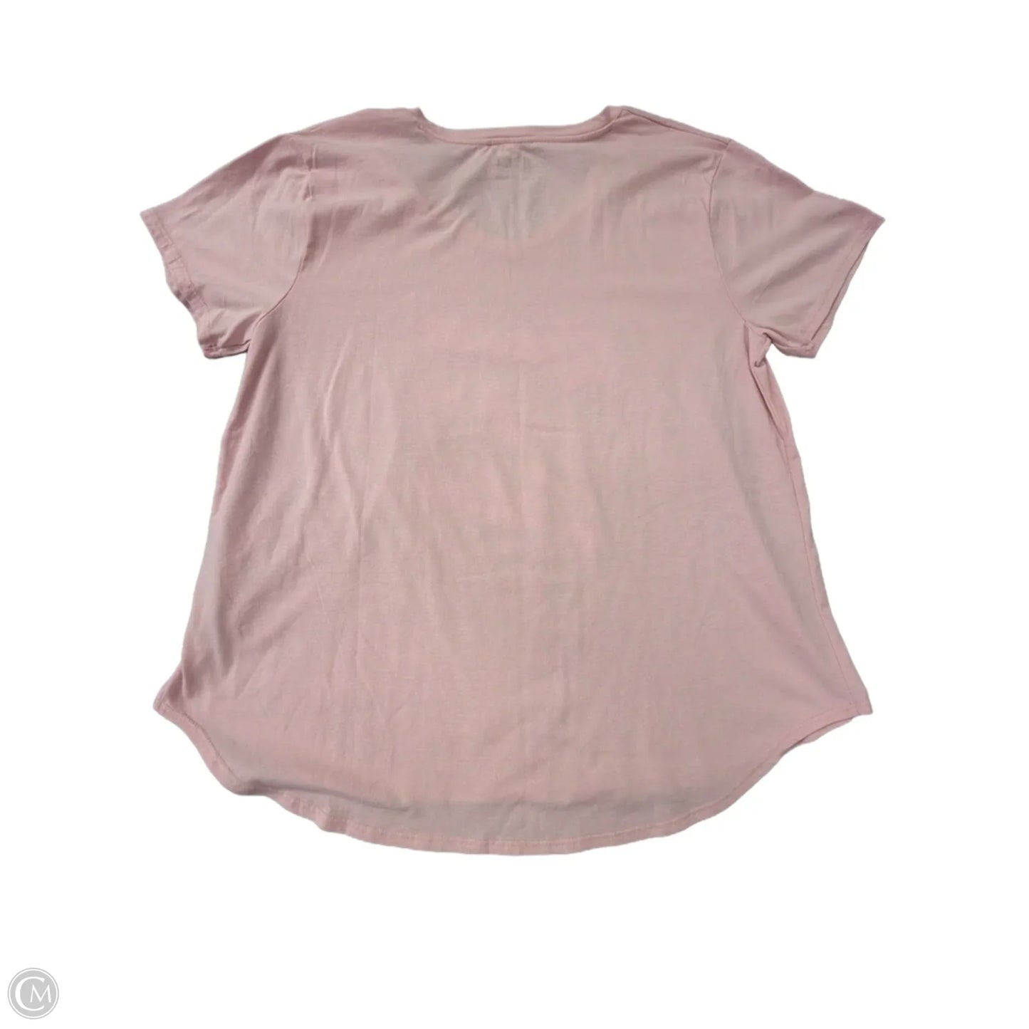 Top Short Sleeve By Celebrate Together In Pink, Size: Xl