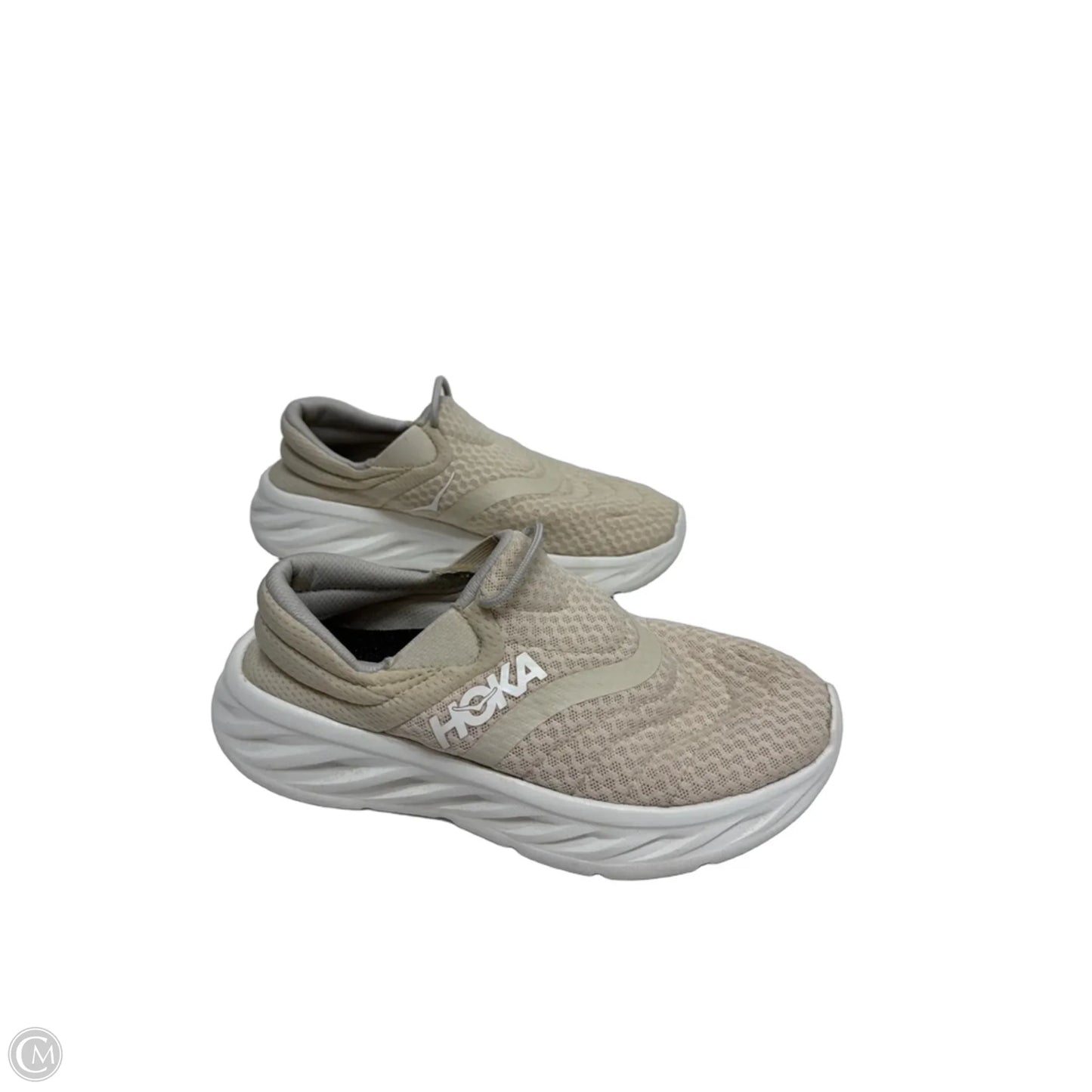 Shoes Sneakers By Hoka In Cream, Size: 5