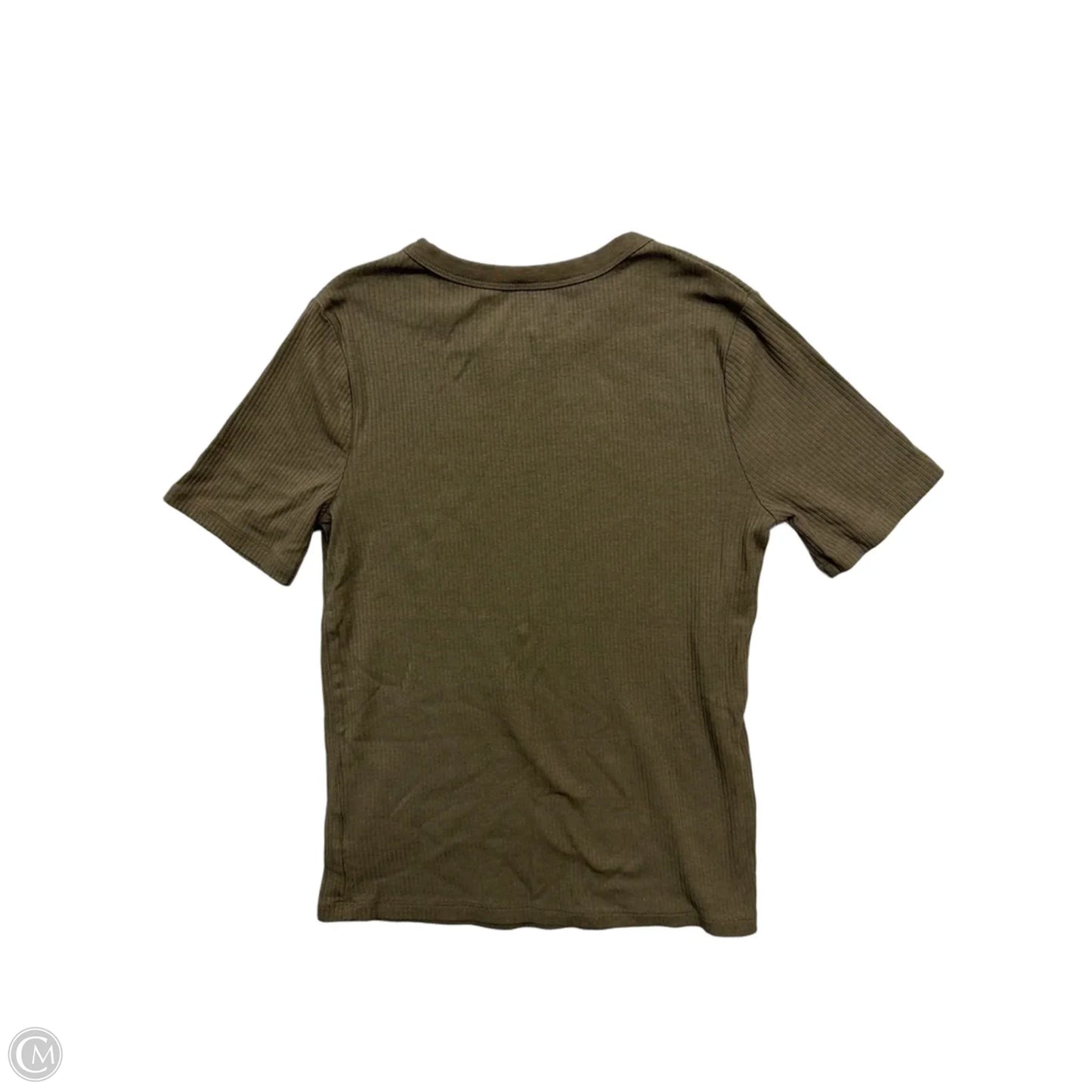 Top Short Sleeve By A New Day In Grey, Size: M