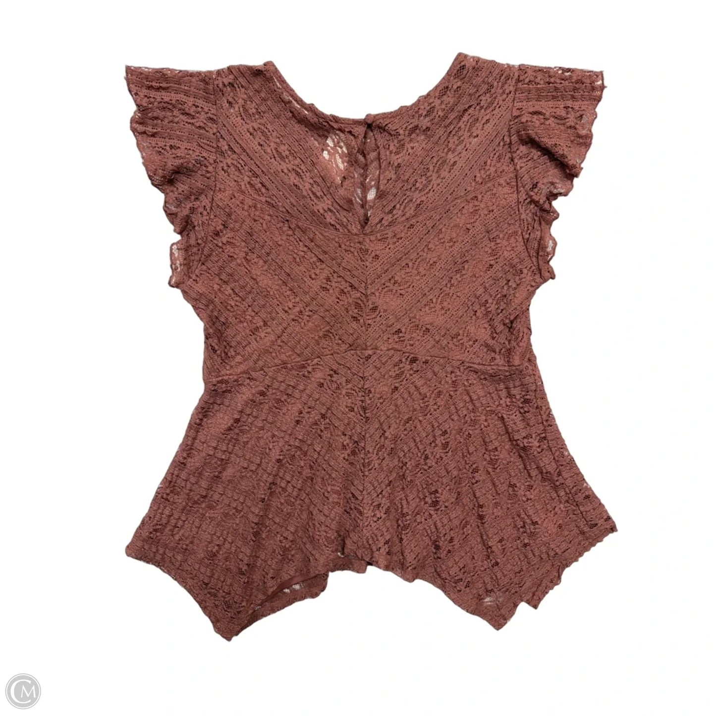 Top Short Sleeve By Torrid In Mauve, Size: L