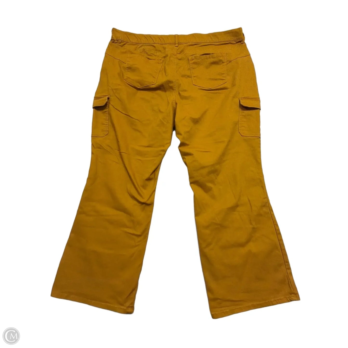 Pants Cargo & Utility By Cato In Yellow, Size: 26