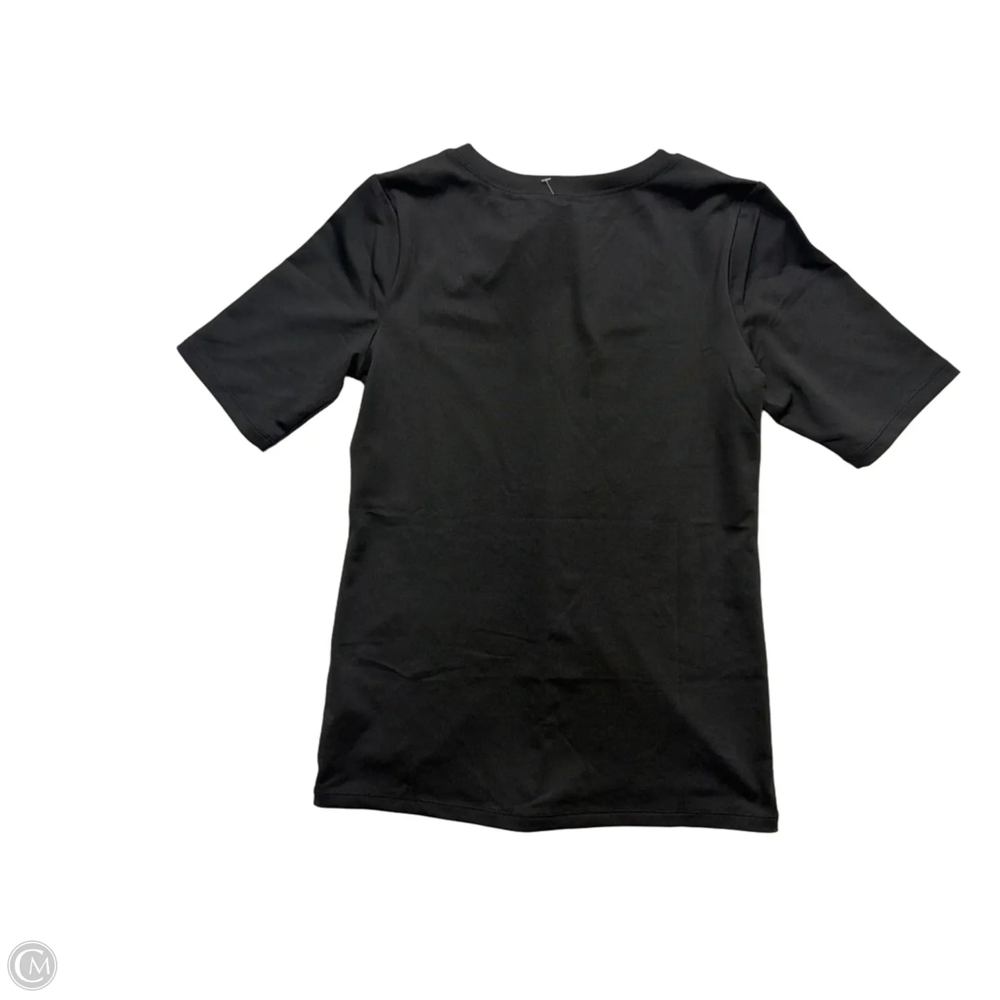 Top Short Sleeve By Susan Graver In Black, Size: Xs