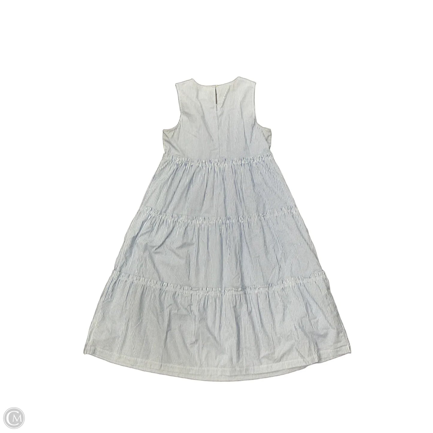 Dress Casual Maxi By J. Crew In Striped Pattern, Size: M