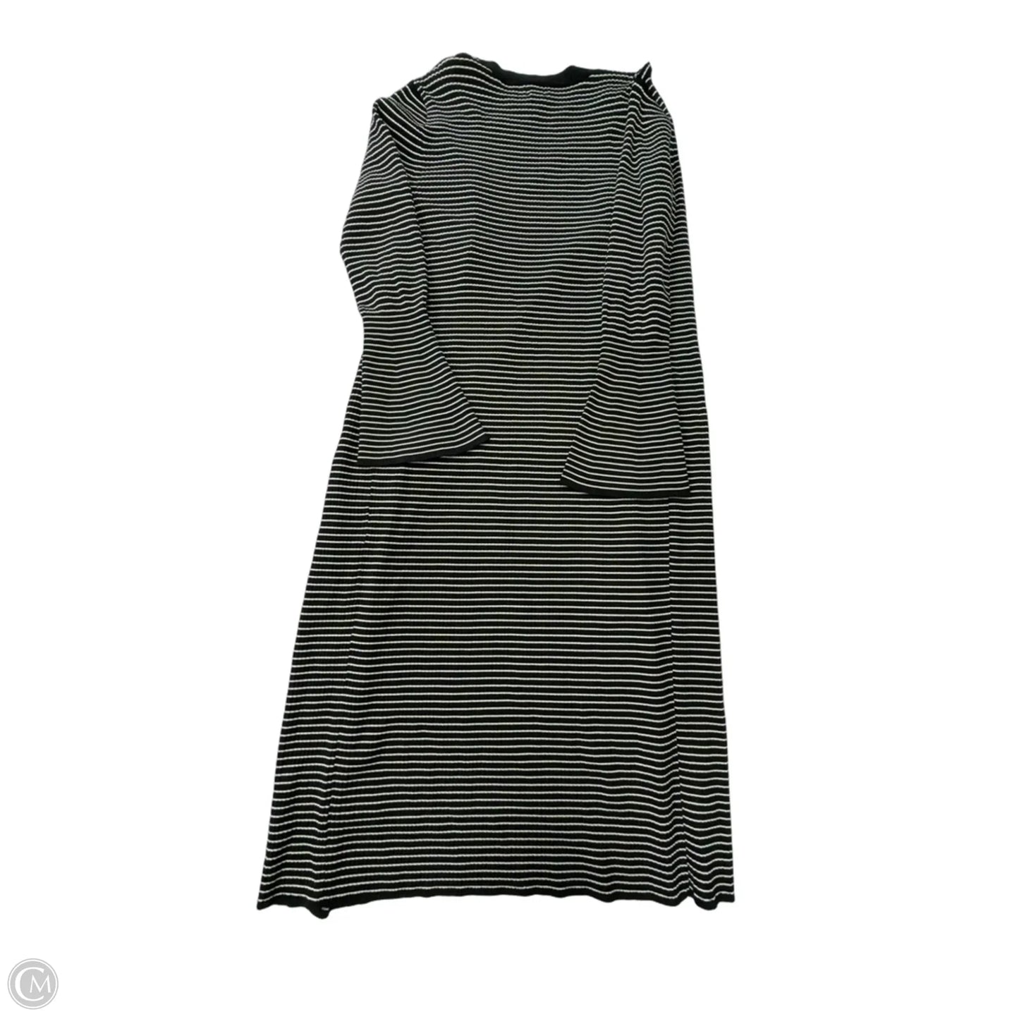 Cardigan By A New Day In Striped Pattern, Size: L