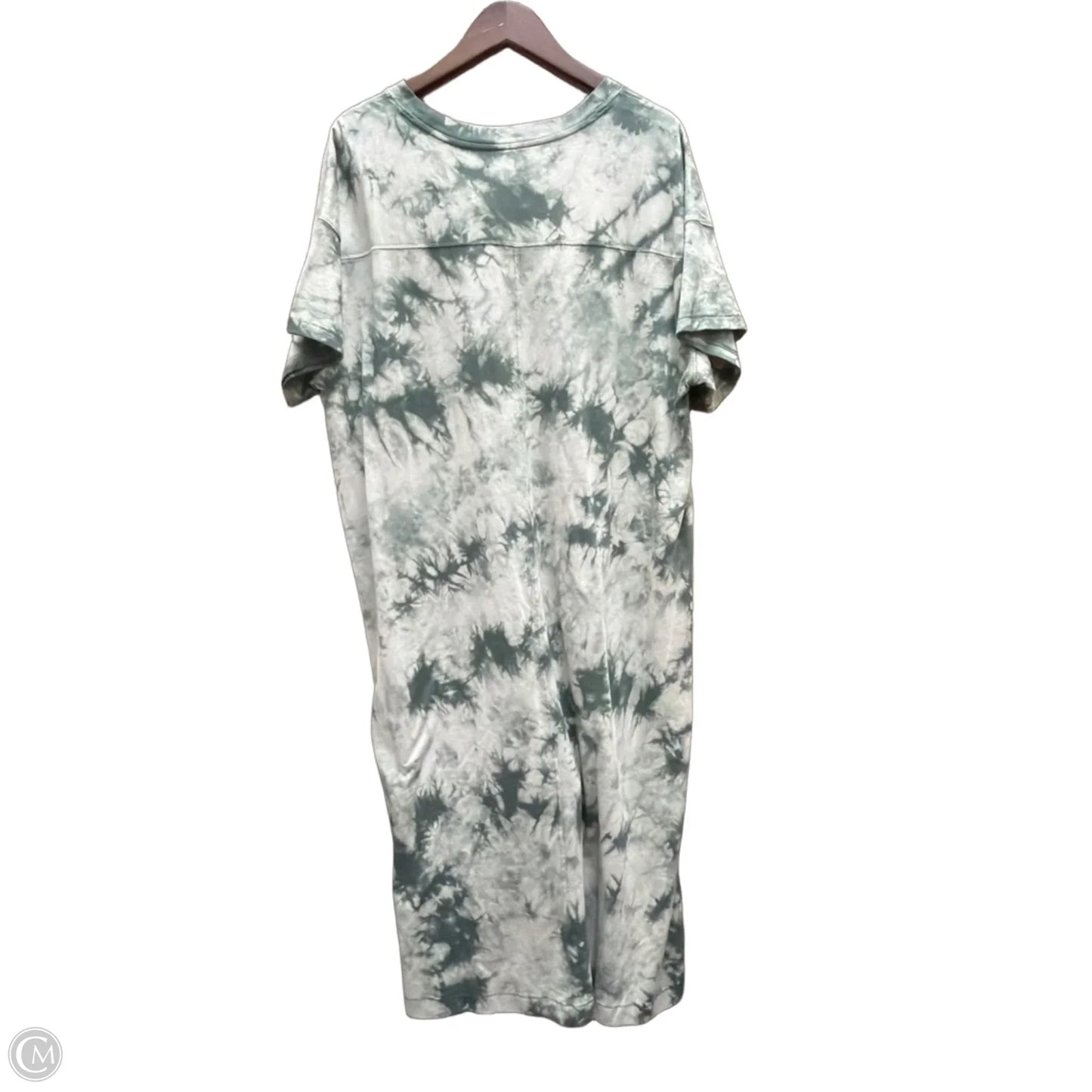 Dress Casual Midi By Old Navy In Tie Dye Print, Size: 1x