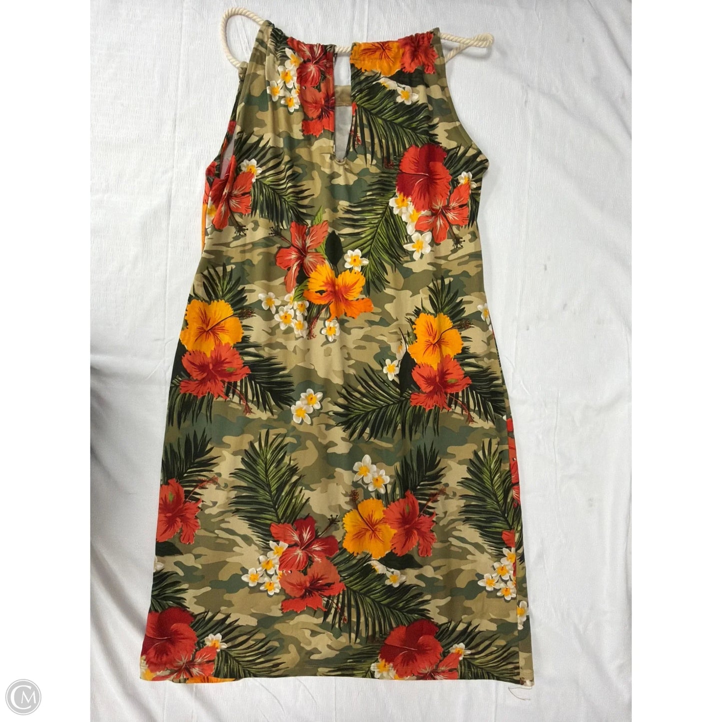 Dress Casual Short By Love In Tropical Print, Size: Xl