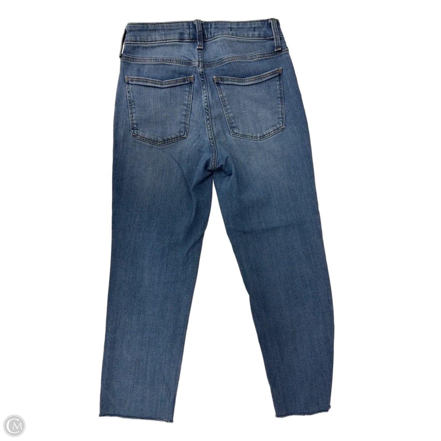 Jeans Cropped By Universal Thread In Blue Denim, Size: 2