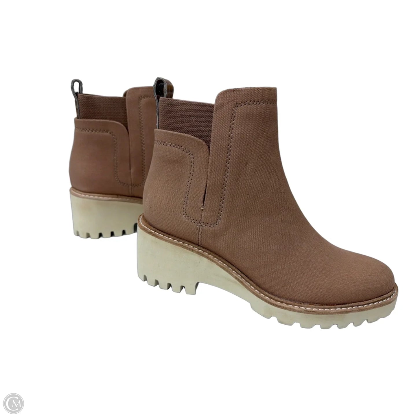 Boots Ankle Flats By Dolce Vita In Tan, Size: 7.5