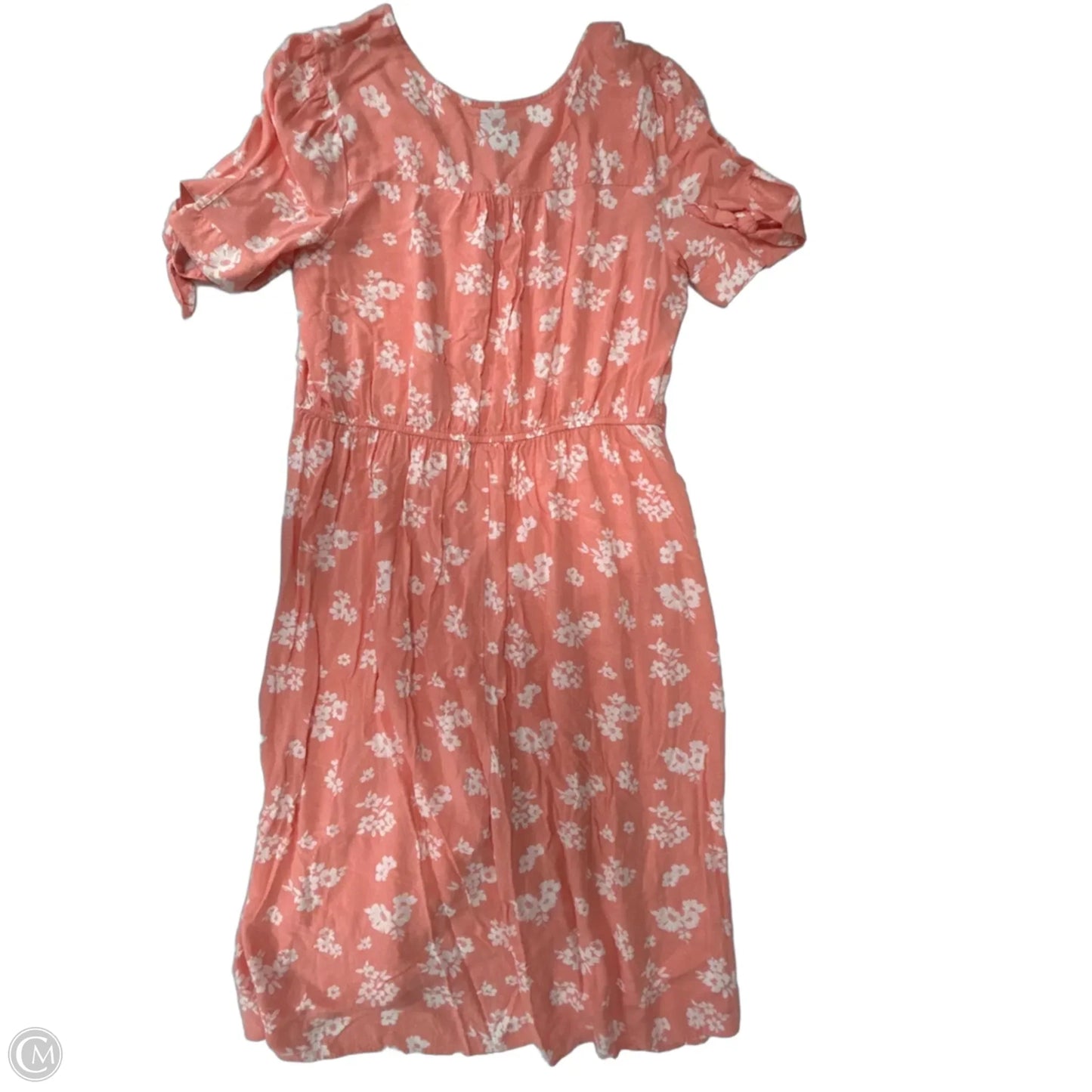 Dress Casual Midi By Clothes Mentor In Floral Print, Size: Xl