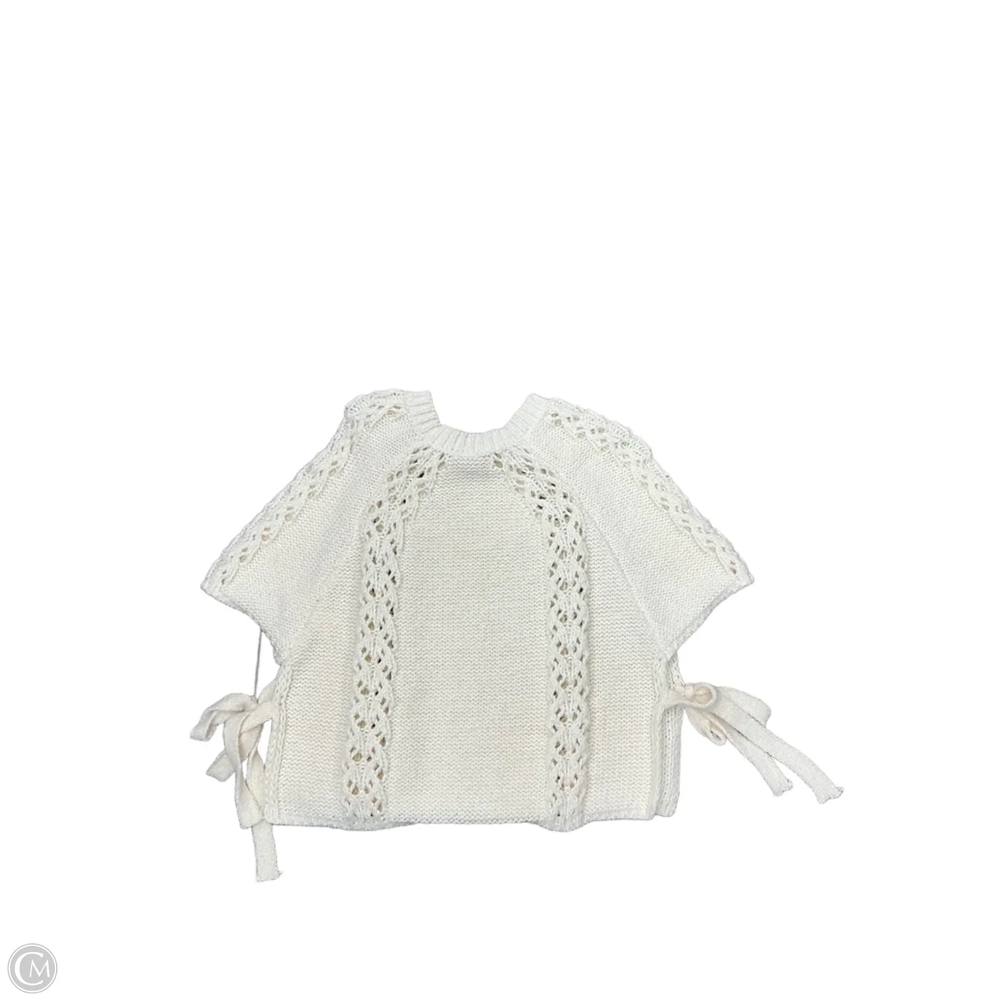 Sweater By Clothes Mentor In Cream, Size: M
