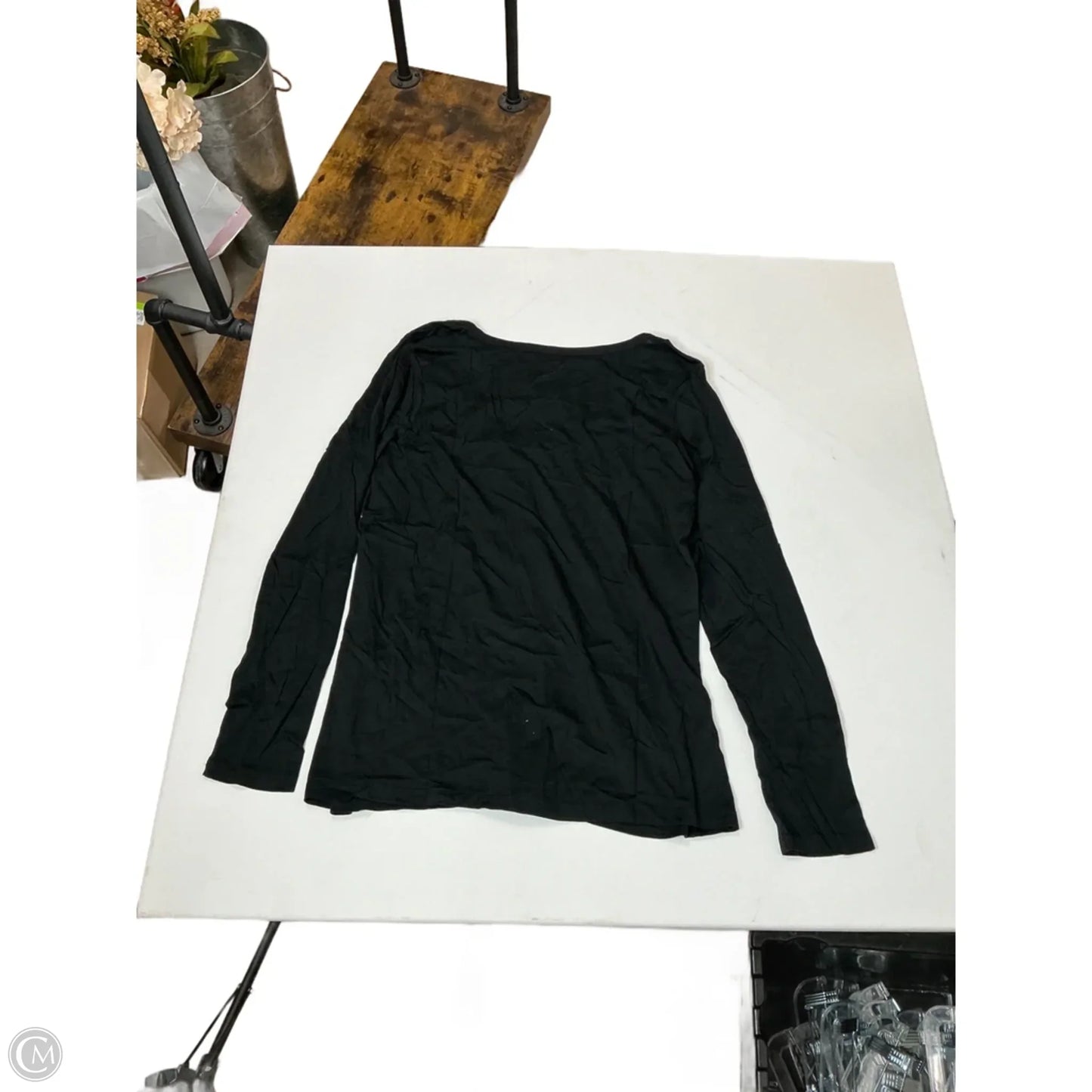Top Long Sleeve By Old Navy In Black, Size: Xl