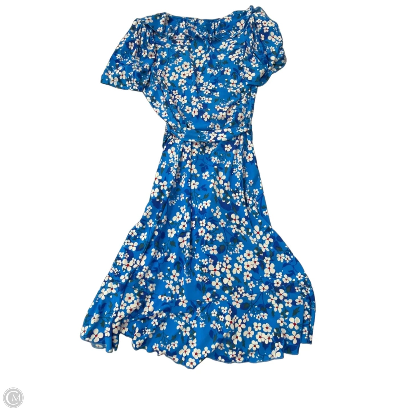 Dress Casual Midi By By Design In Floral Print, Size: M
