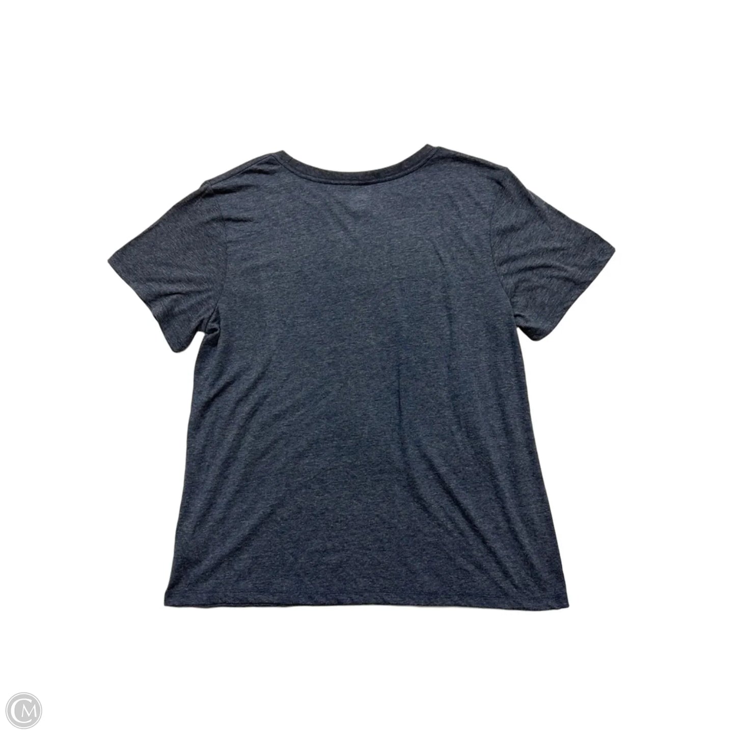 Top Short Sleeve By Clothes Mentor In Blue, Size: L