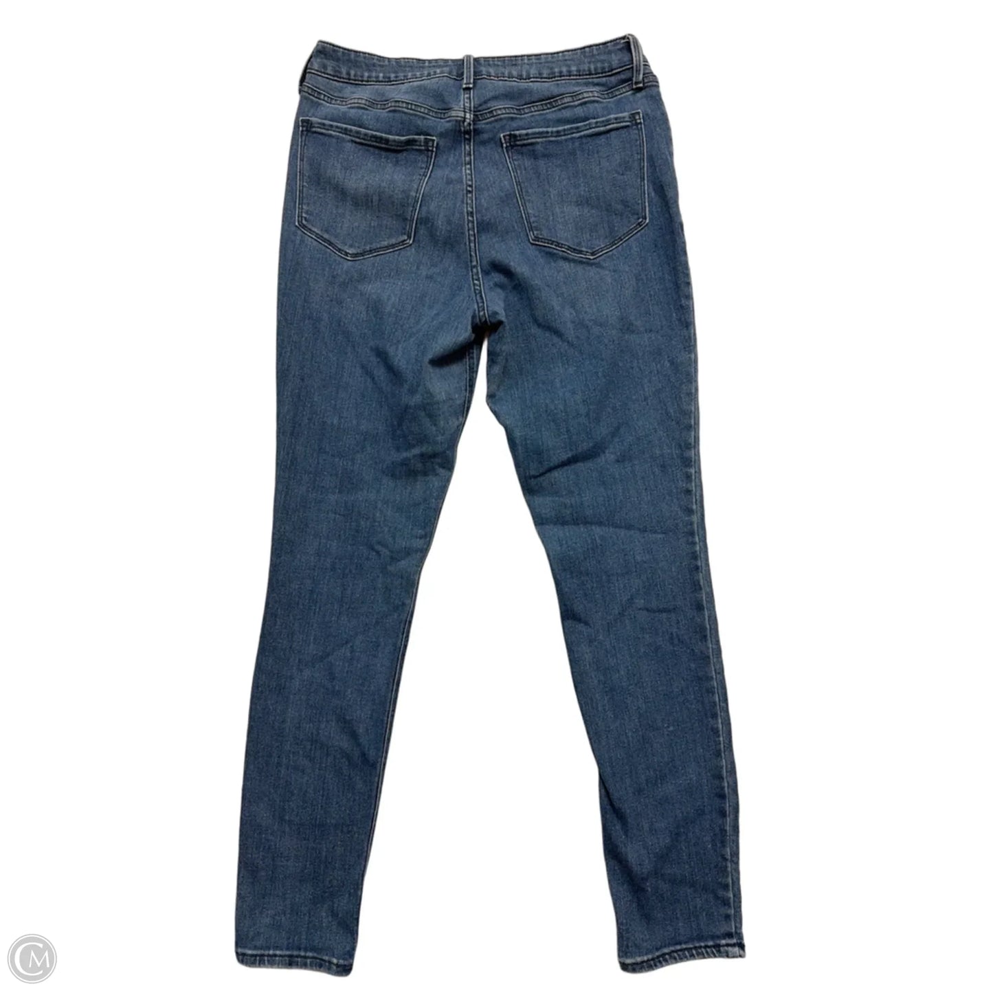 Jeans Skinny By Old Navy In Blue Denim, Size: 12