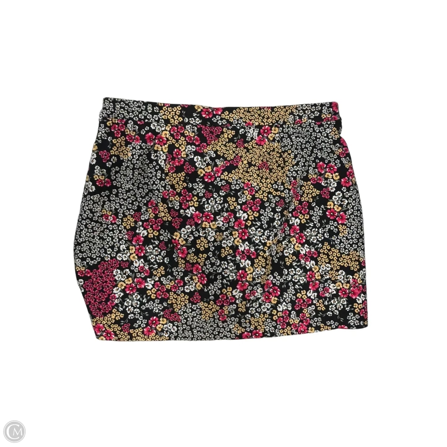 Athletic Skirt By Rafaella In Floral Print, Size: Xl