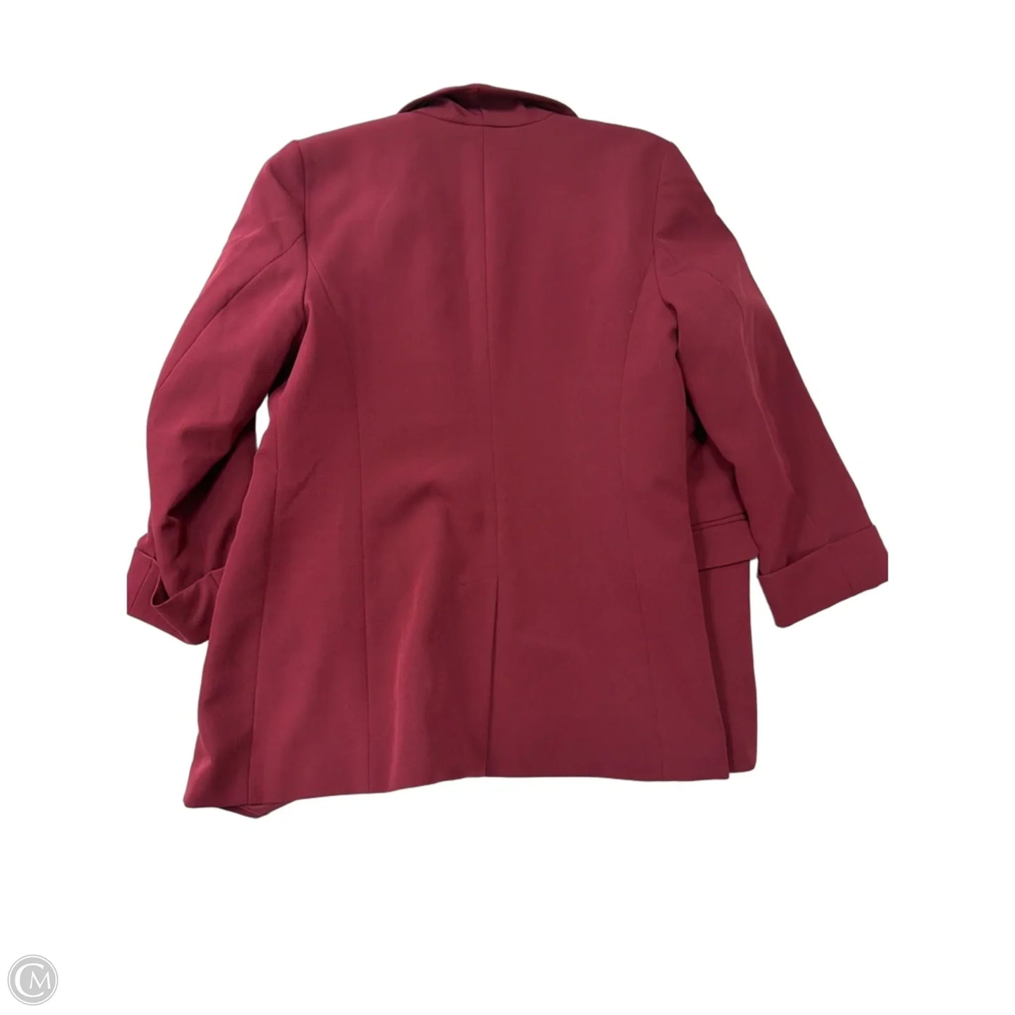 Blazer By Apt 9 In Maroon, Size: S