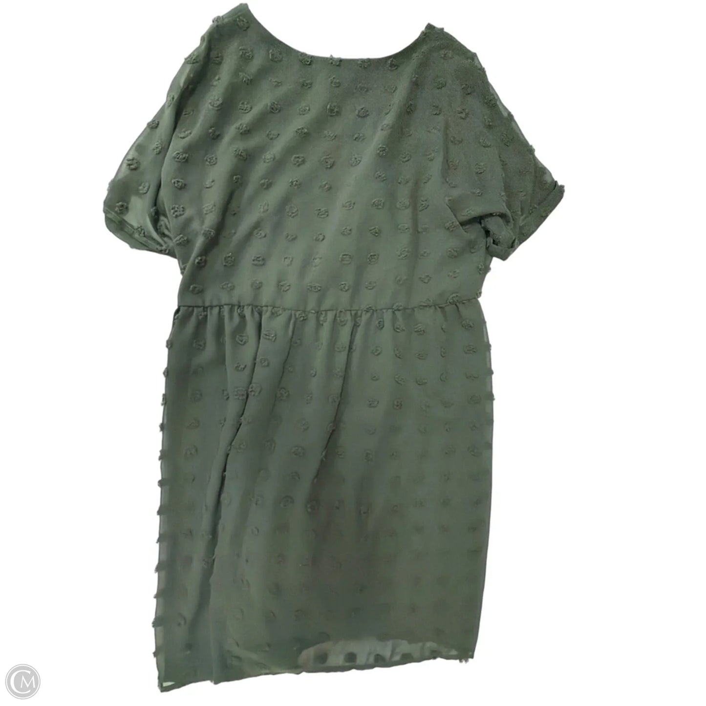 Dress Casual Short By Kirundo In Green, Size: Xl
