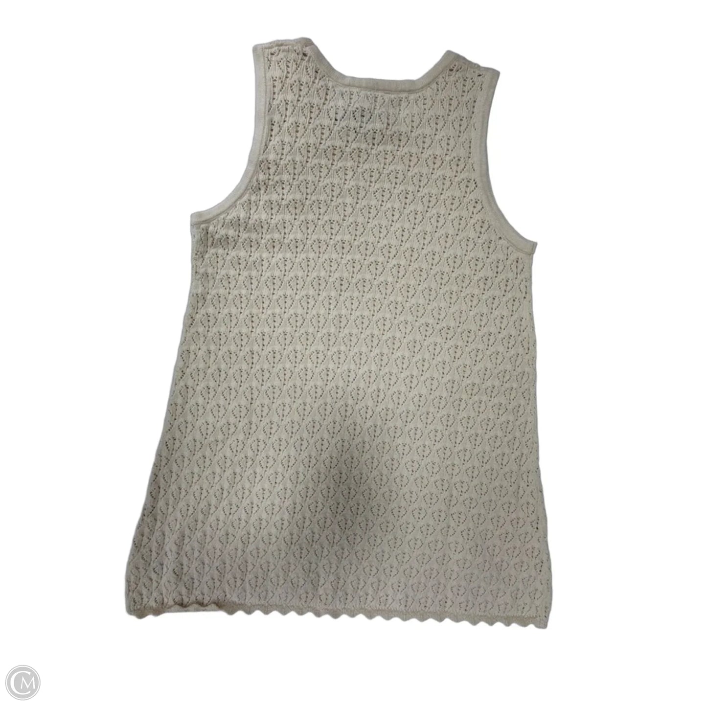 Tank Top By Old Navy In Cream, Size: L