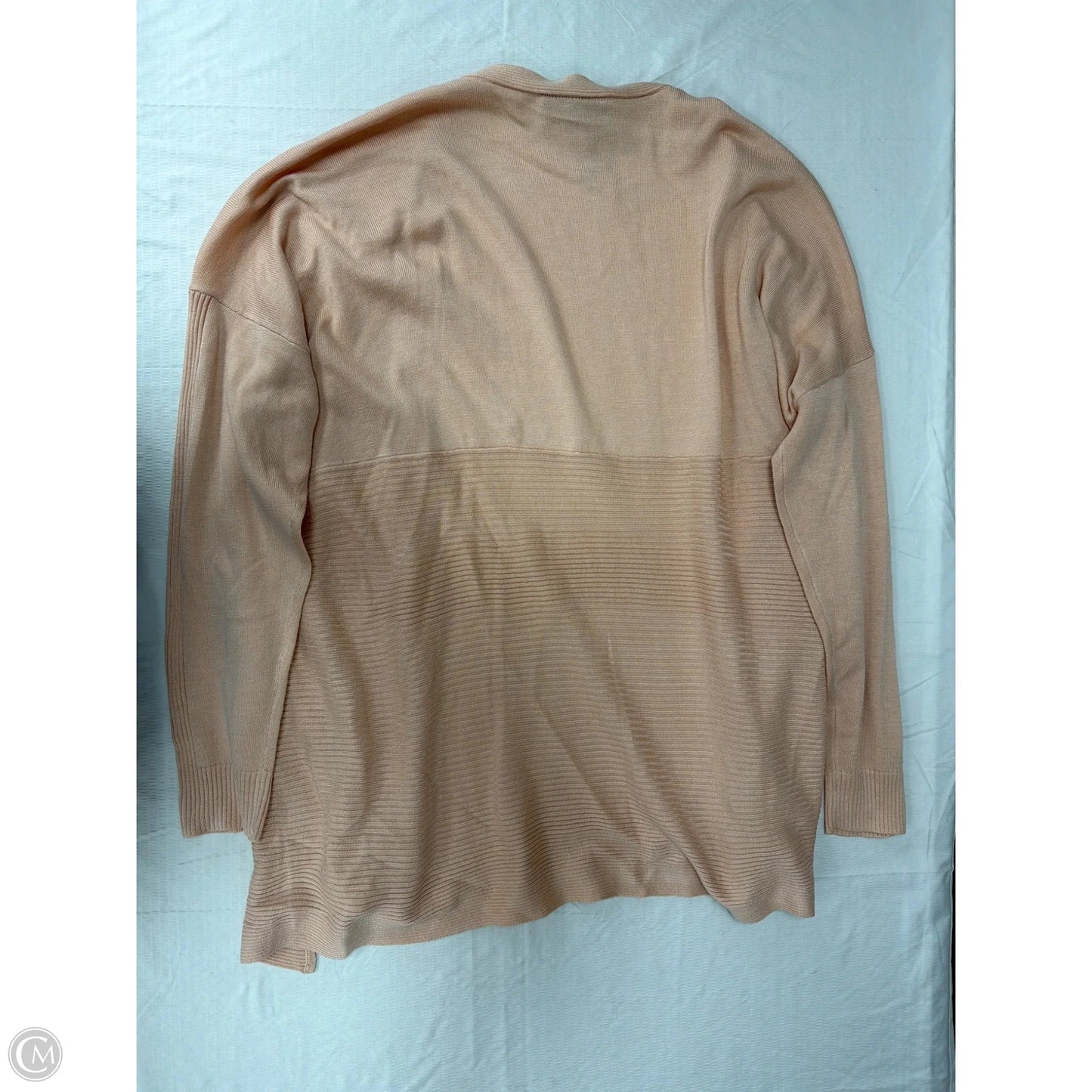 Sweater Cardigan By Lane Bryant In Peach, Size: 1x