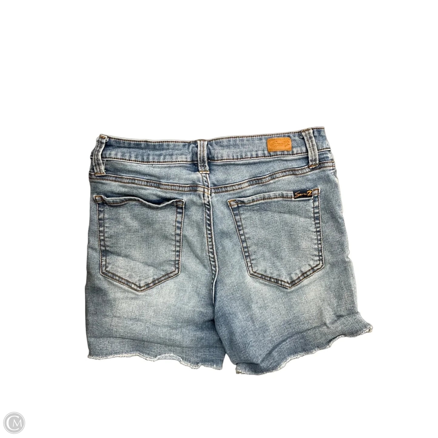 Shorts By Seven 7 In Blue Denim, Size: 8
