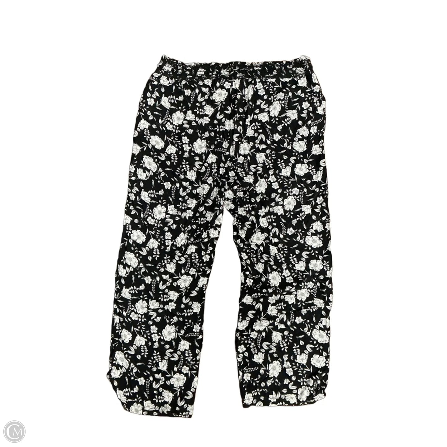 Pants Wide Leg By Tantrum Blues In Black, Size: 1x
