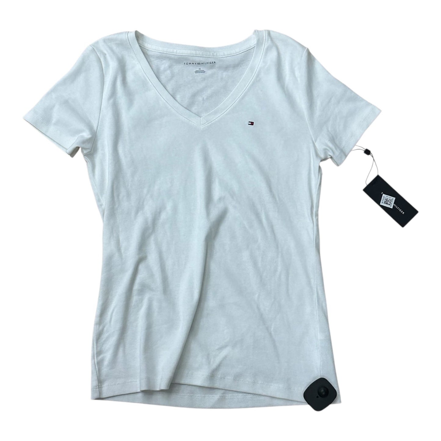 Top Ss By Tommy Hilfiger In White, Size:M