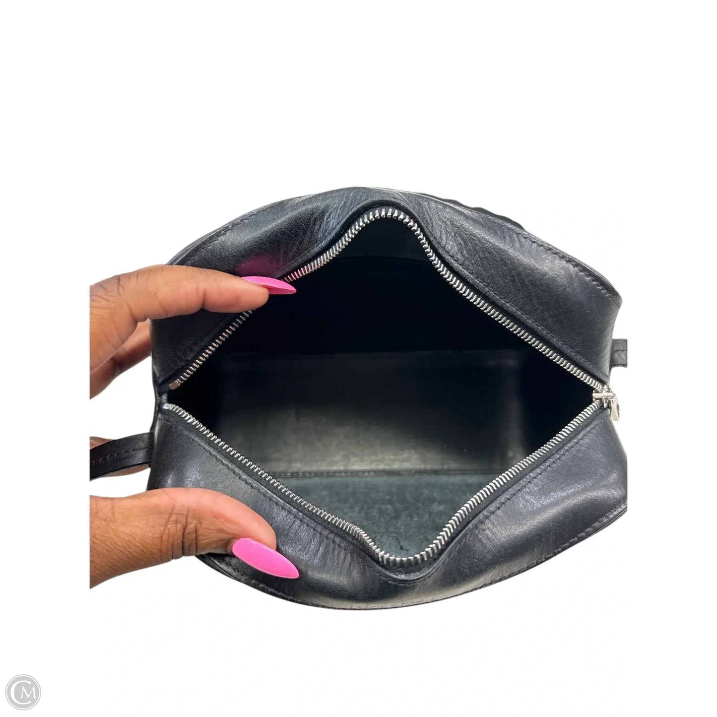 Handbag Leather By Clothes Mentor, Size: Small