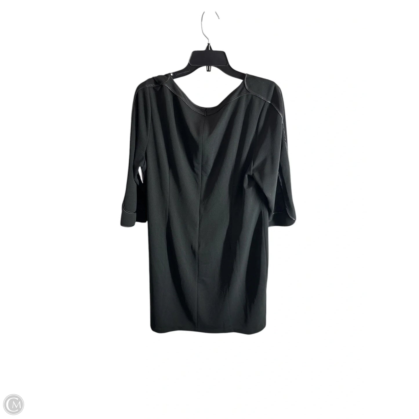 Dress Casual Midi By Chicos In Black, Size: 16