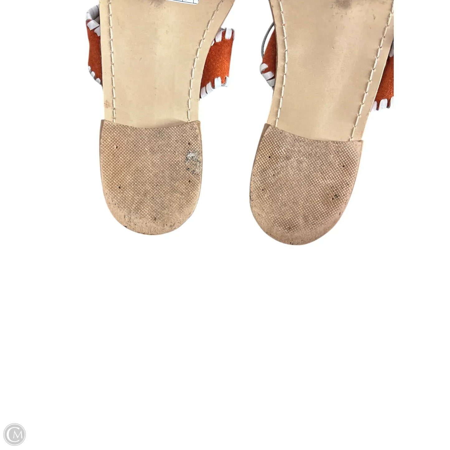 Sandals Flats By Jack Rogers In Orange, Size: 8