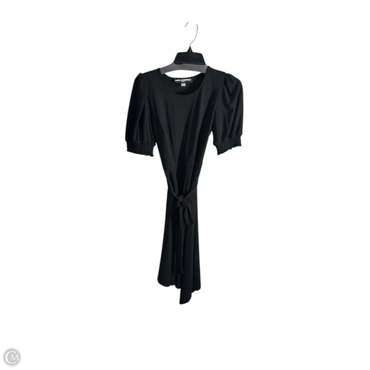 Dress Designer By Karl Lagerfeld In Black, Size: 6