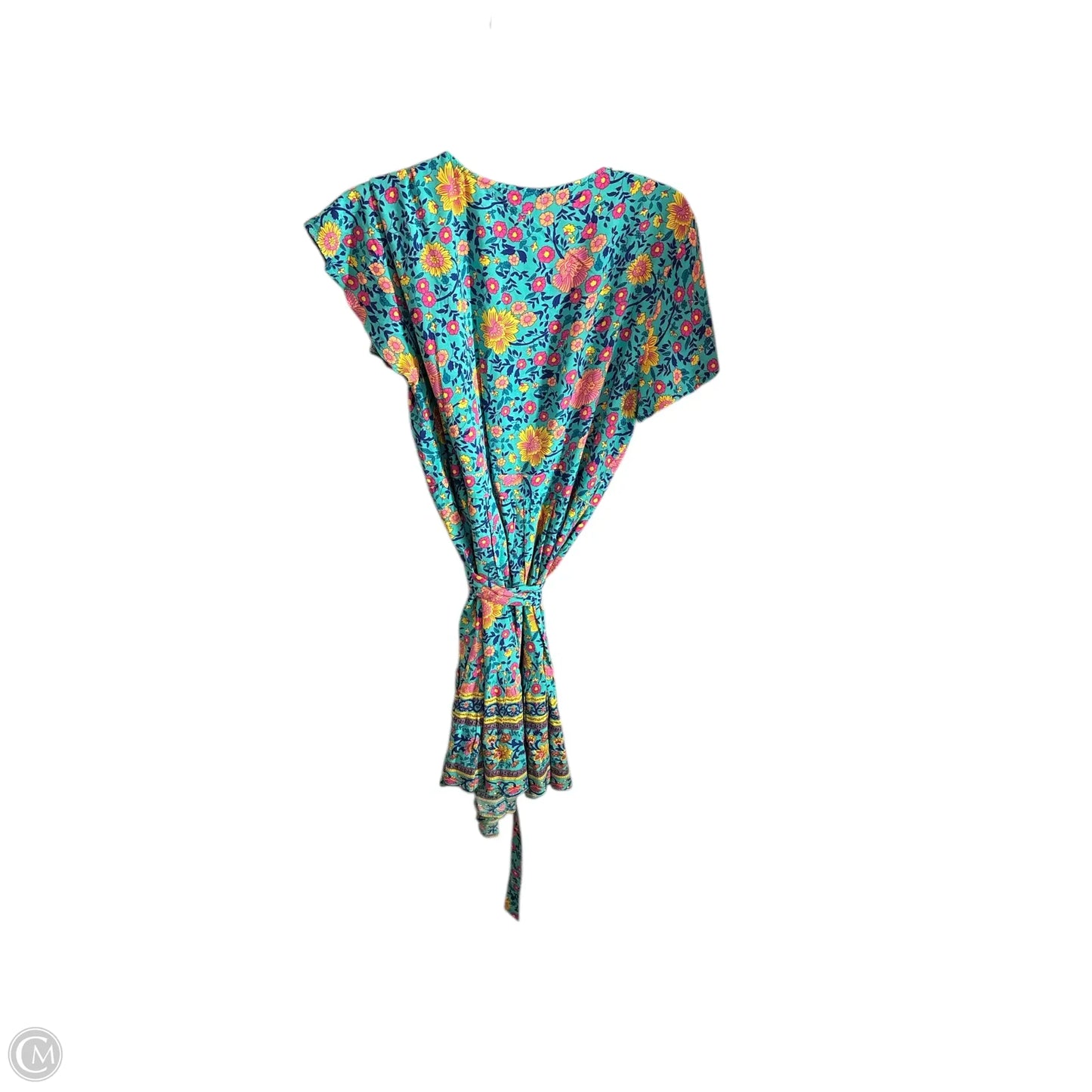 Dress Casual Midi By Clothes Mentor In Multi-colored, Size: Xl