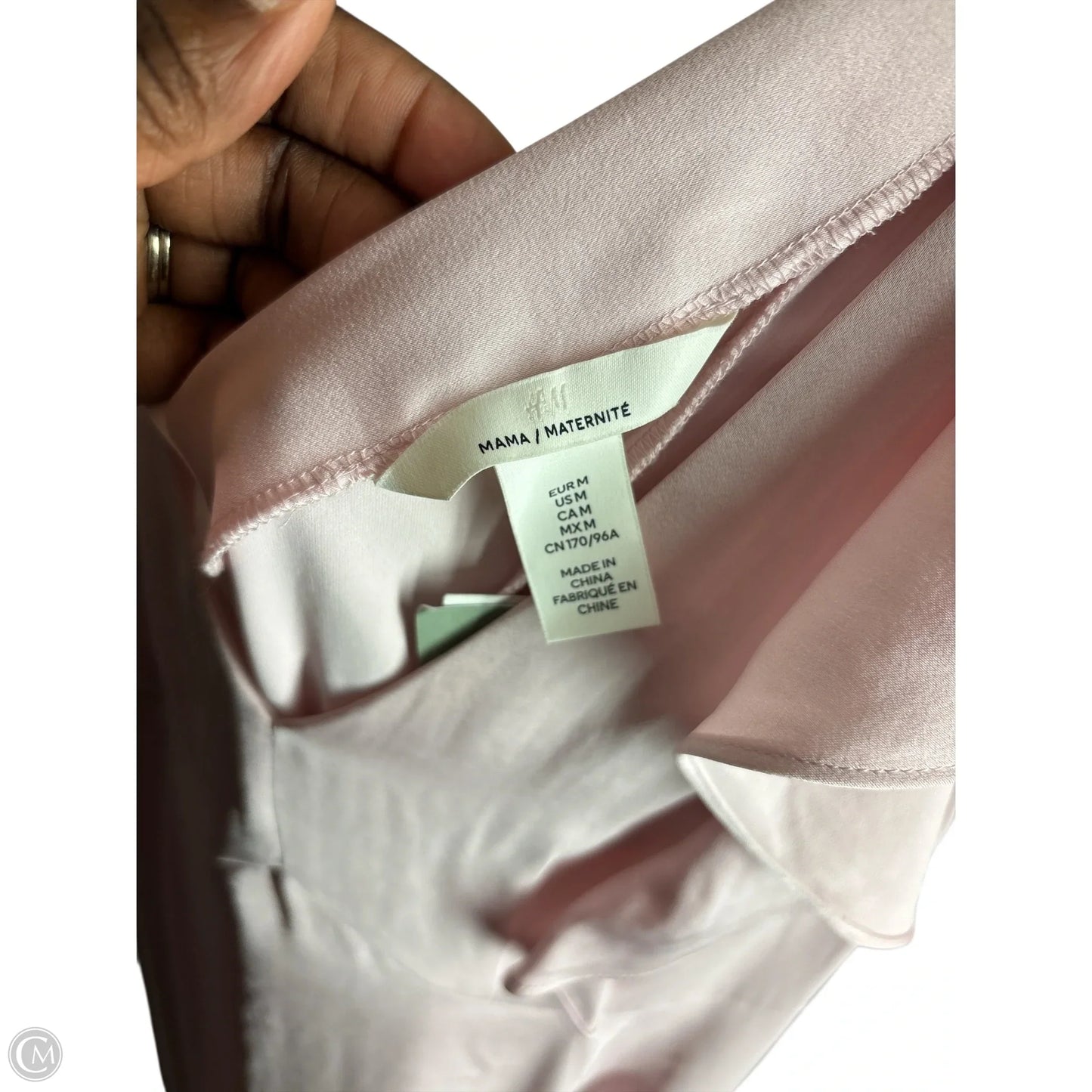 Dress Casual Maxi By H&m In Pink, Size: M