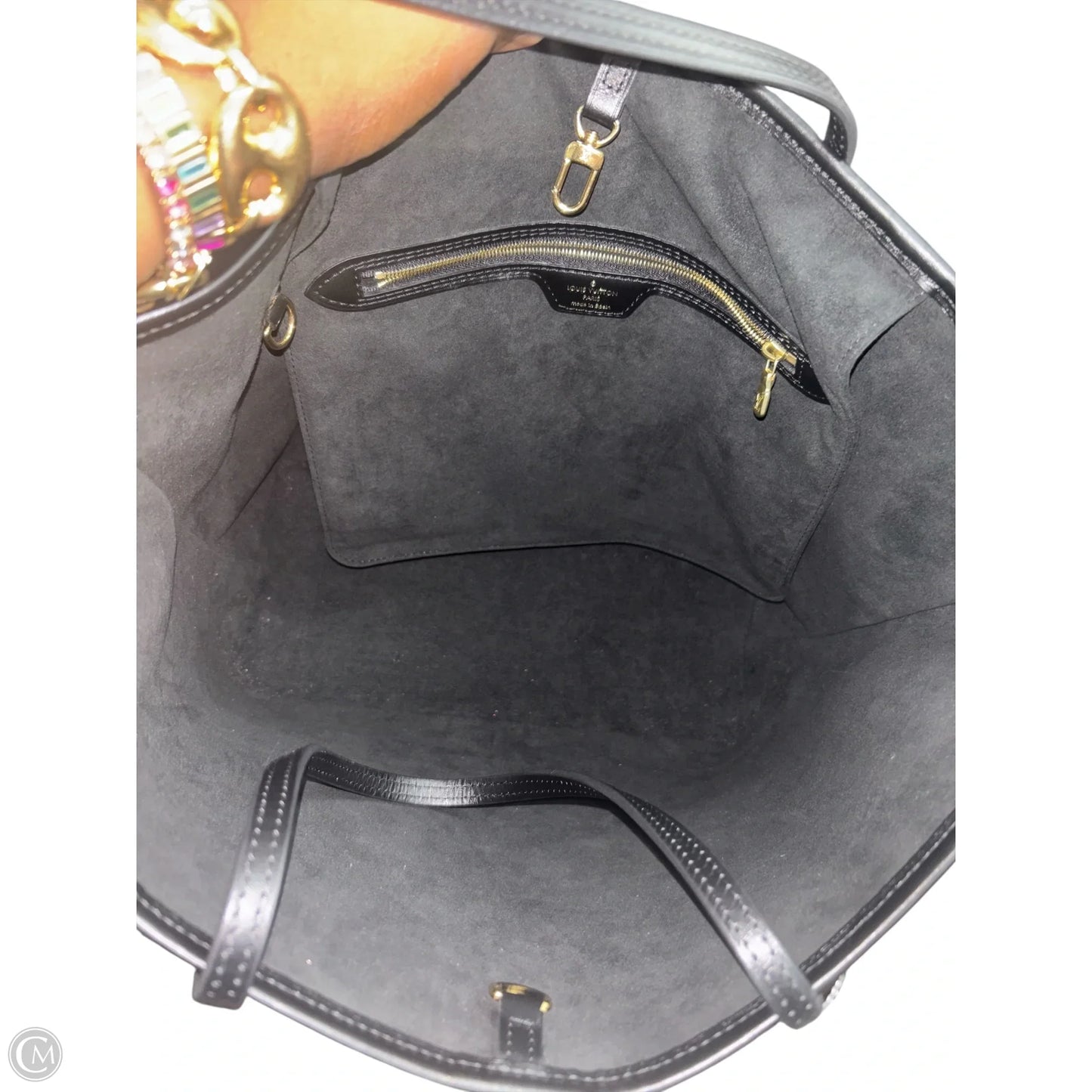 Louis Vuitton Neverfull MM Tote Multicolor Playing Card Print (Rare)