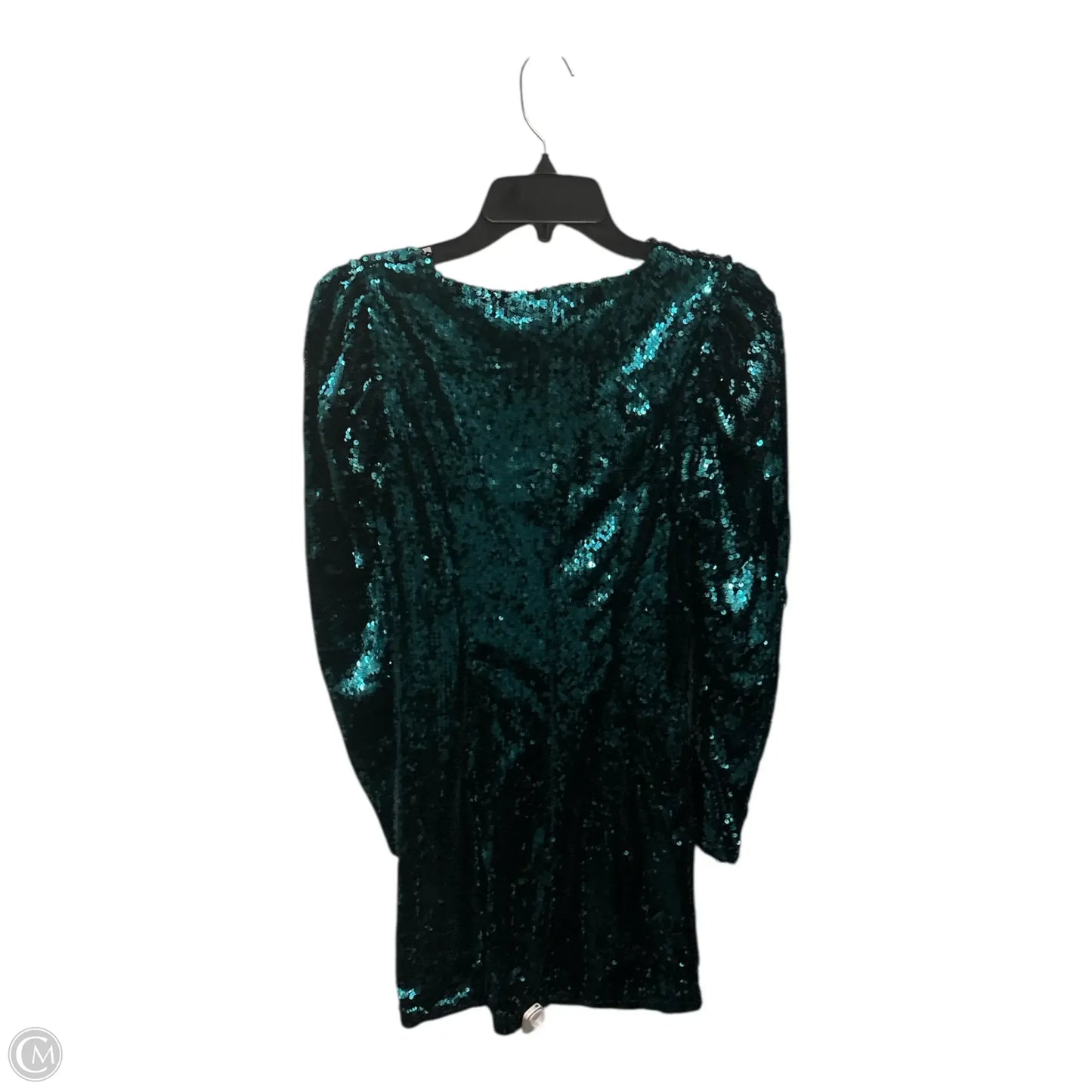 Dress Casual Midi By Zara In Green, Size: M