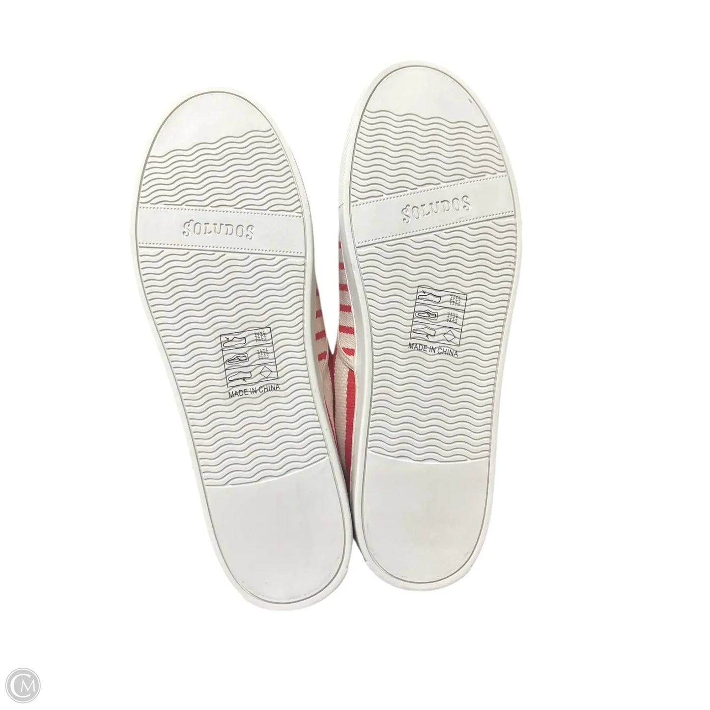 Shoes Sneakers By Clothes Mentor In Red, Size: 9.5