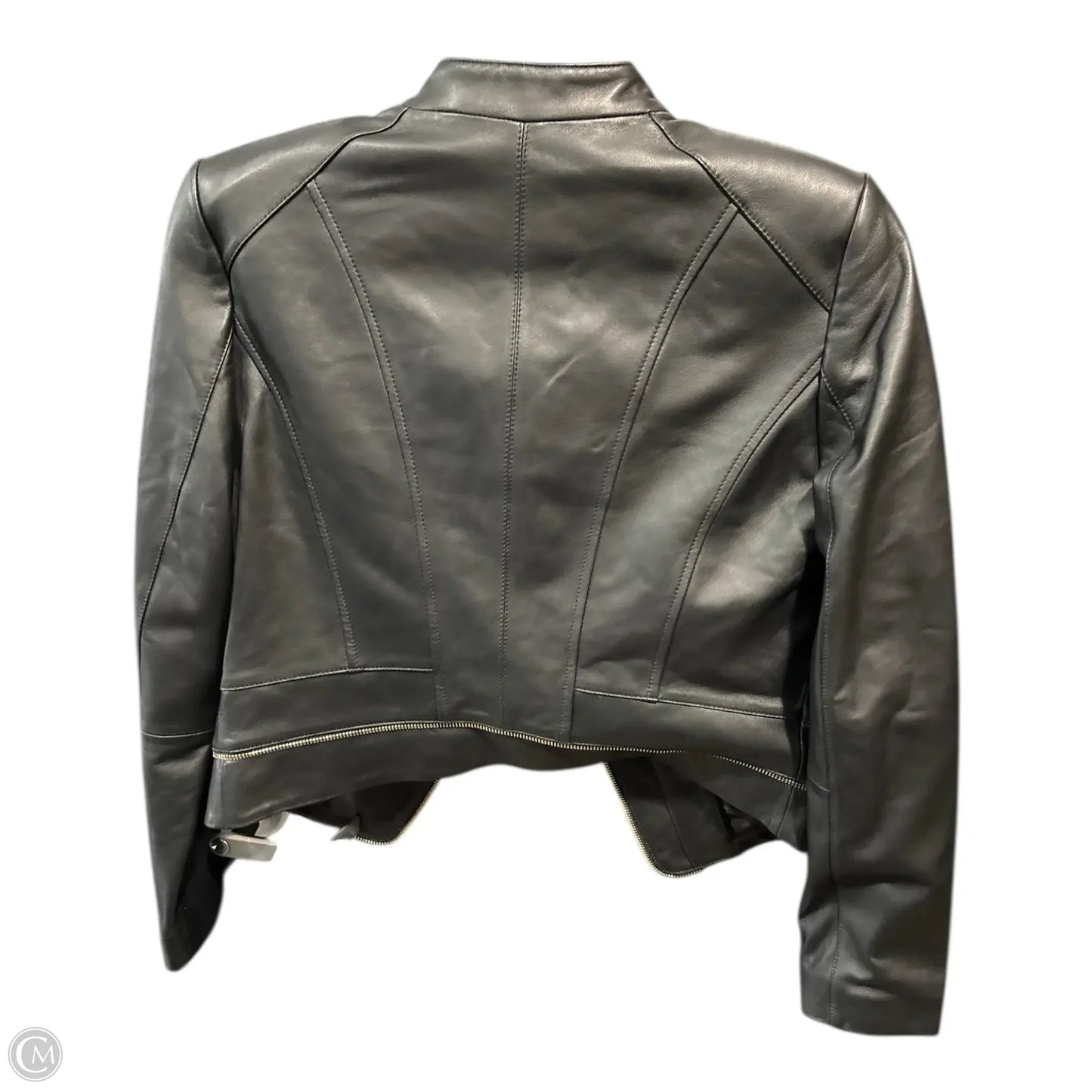 Jacket Leather By White House Black Market In Black, Size: 8