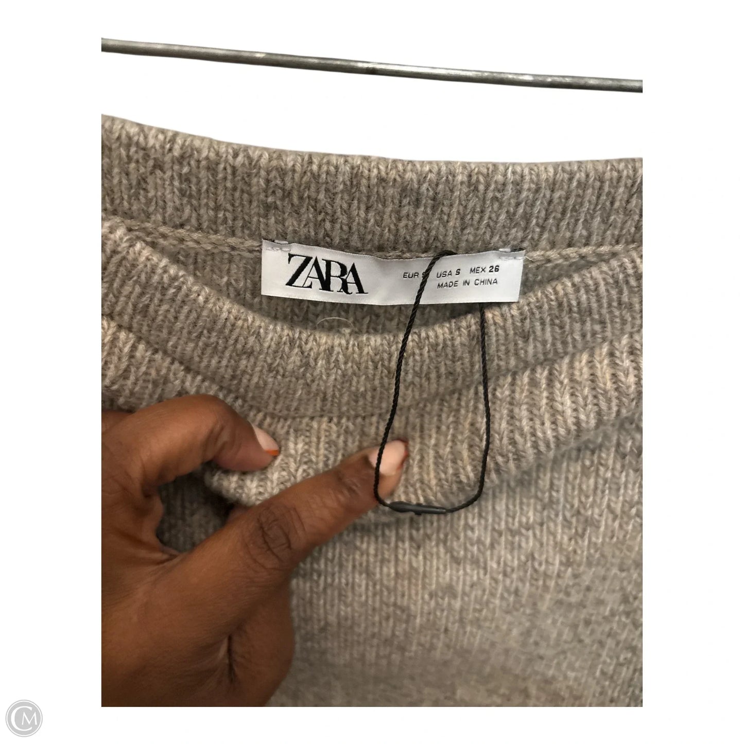 Skirt Mini & Short By Zara In Taupe, Size: S