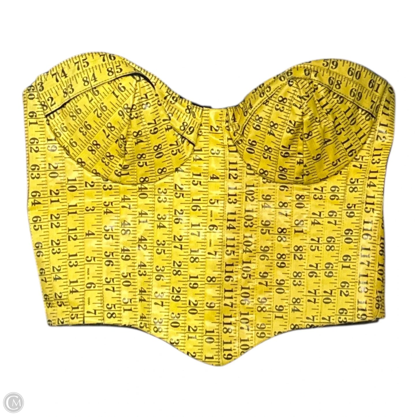 Top Sleeveless Basic By Akira In Yellow, Size: M