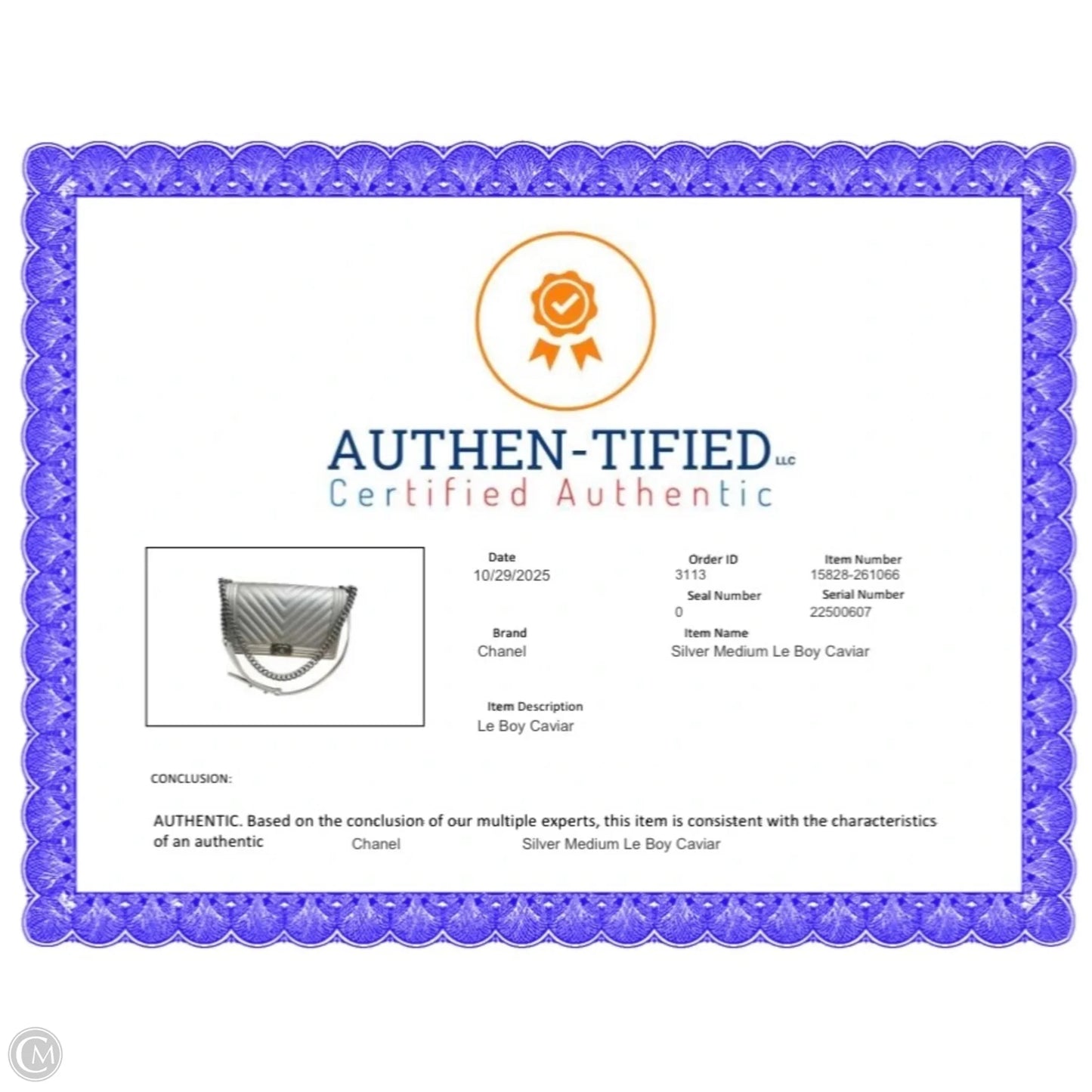 Handbag Luxury Designer By Chanel, Size: Medium