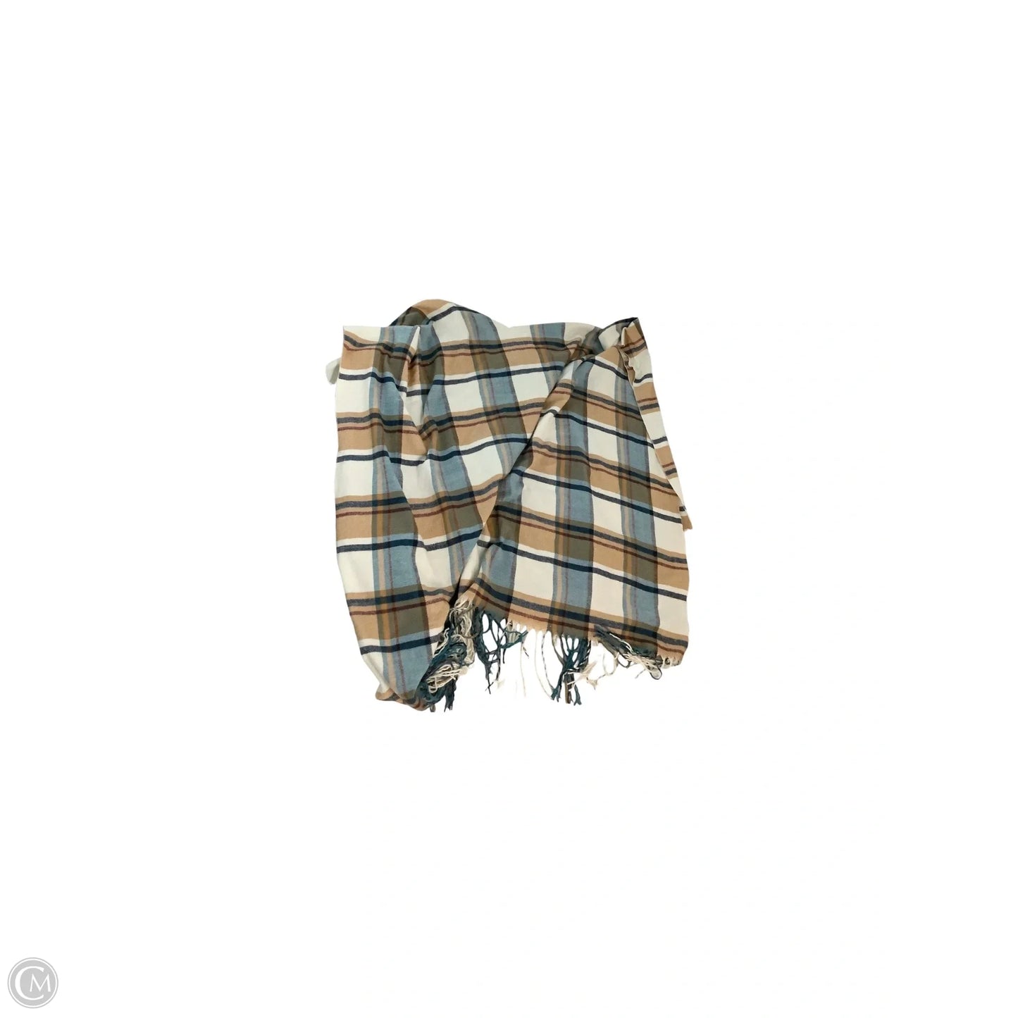 Poncho By Matilda Jane In Plaid Pattern, Size: Osfm