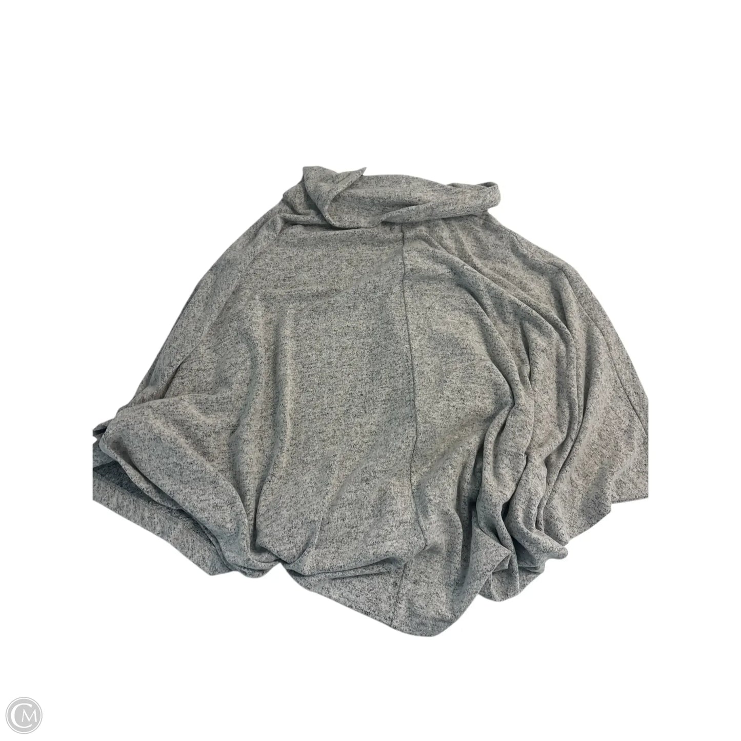 Poncho By White House Black Market In Grey, Size: Osfm